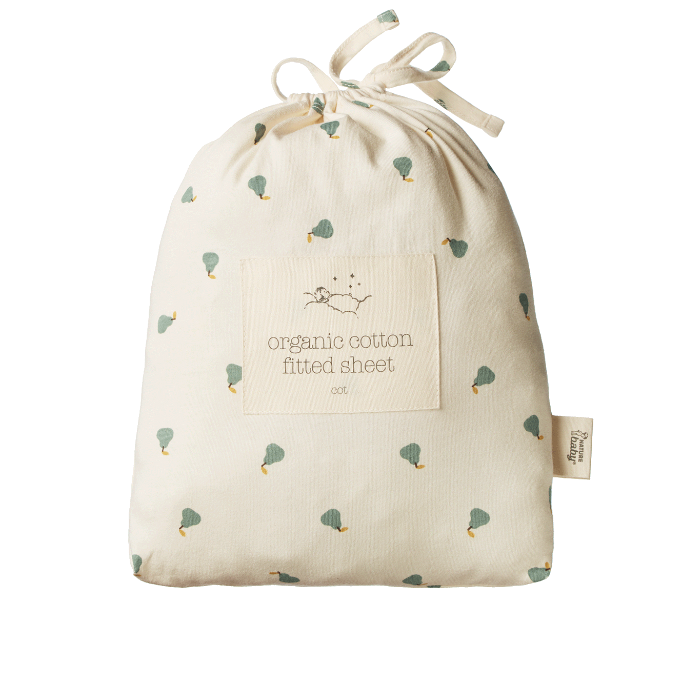 nature baby sheet pear