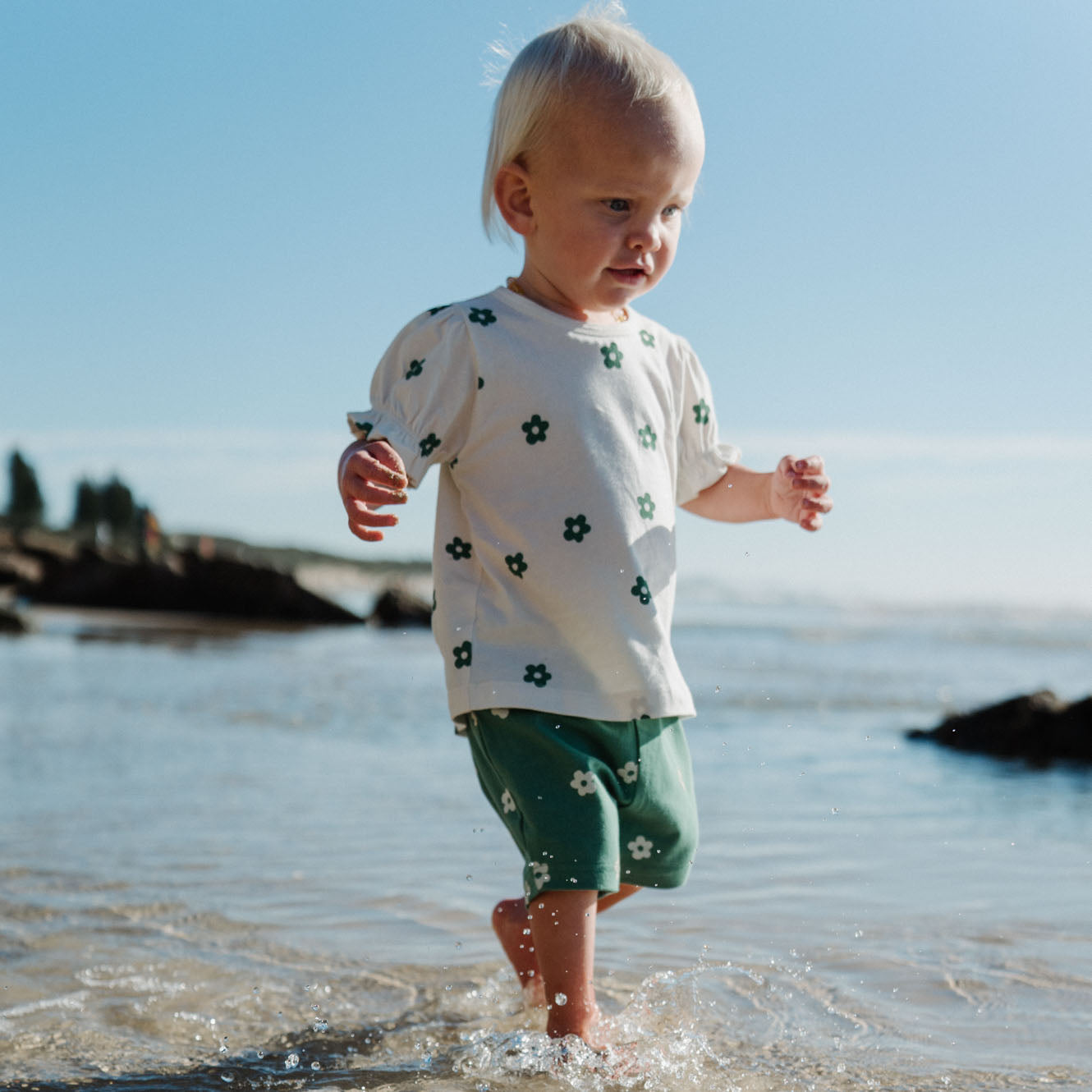 Selby Short flora peppermint