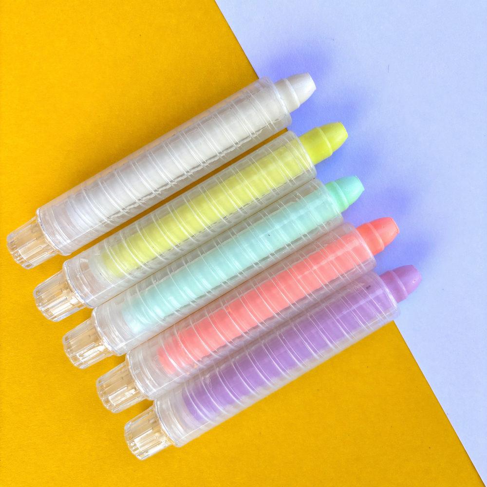 Smartypals Bright Dustless Chalk Crayons 12 Pack