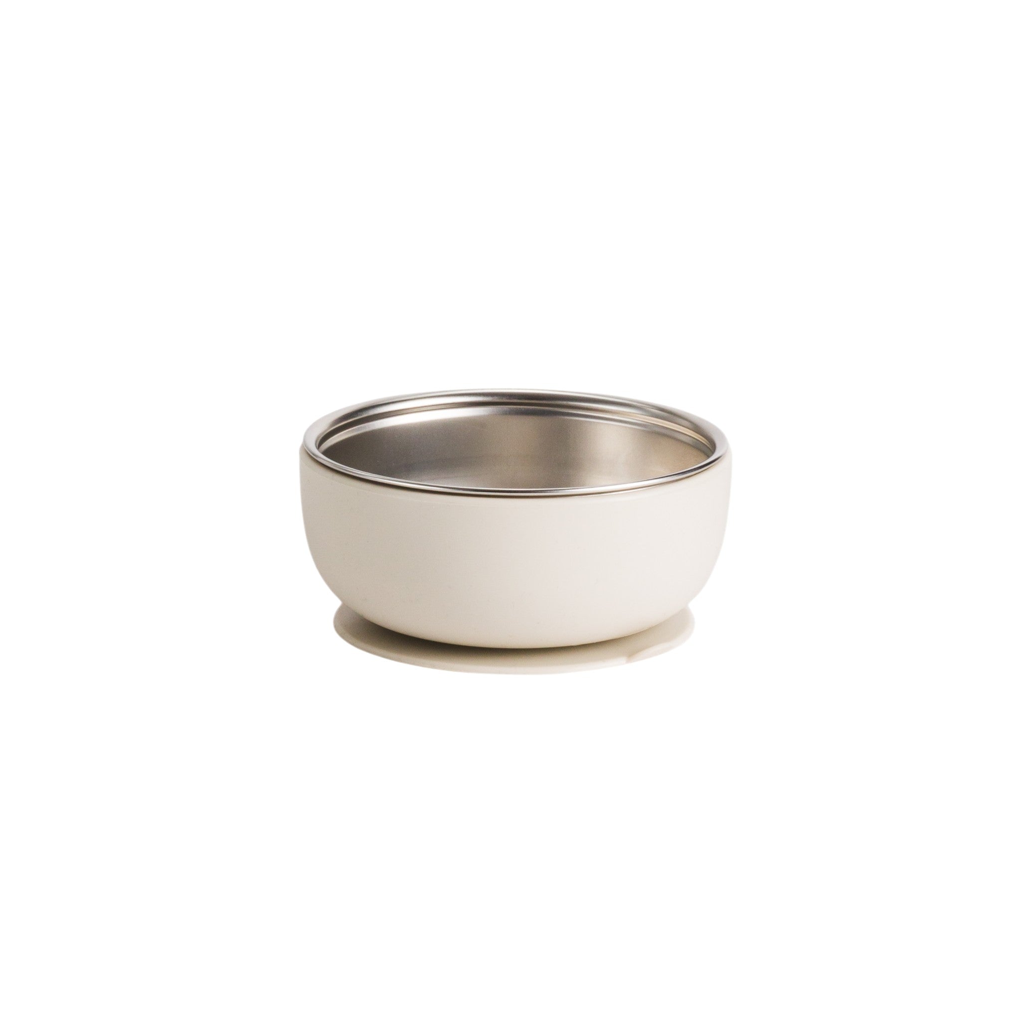 NESTLING stainless suction bowl