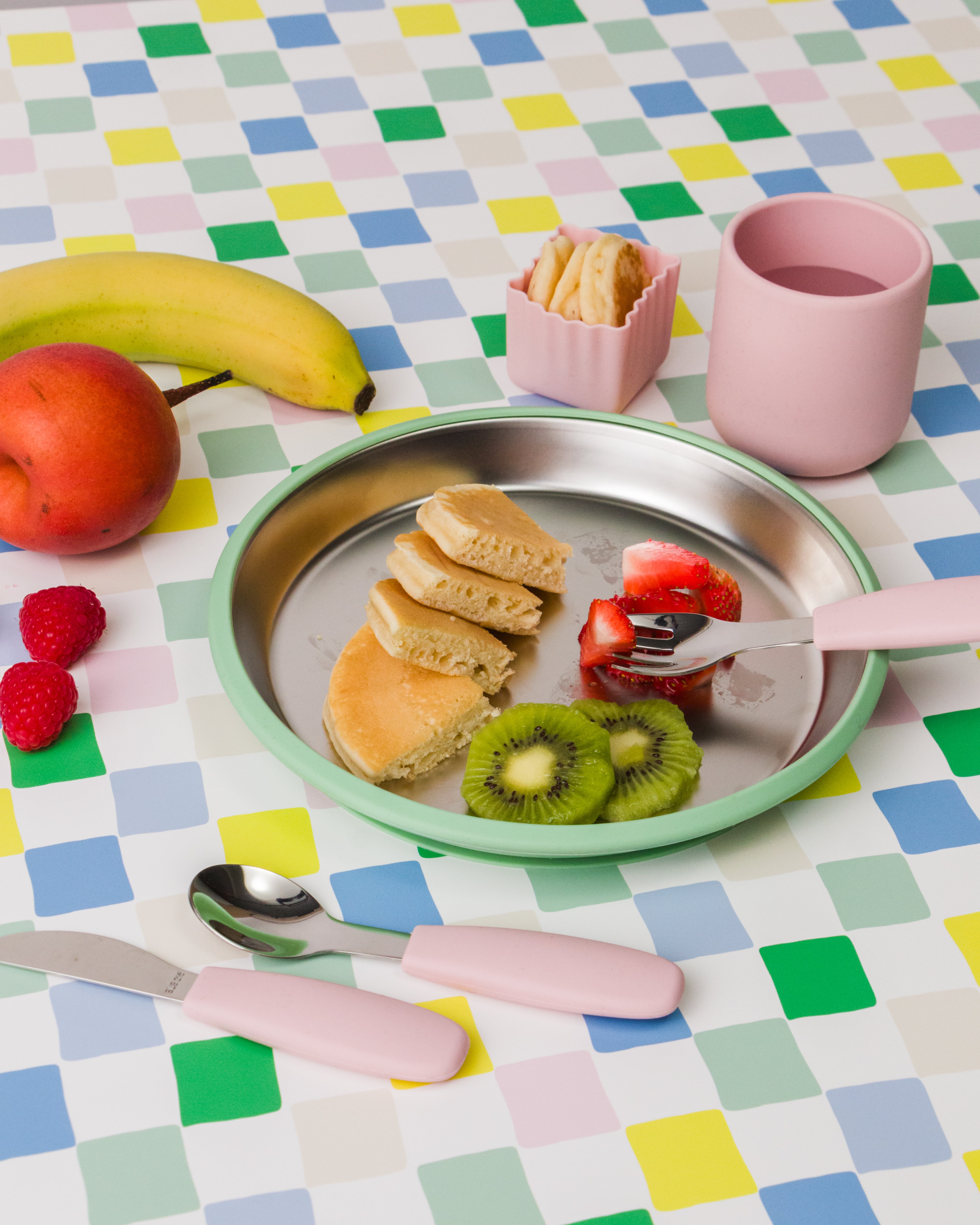 nestling stainless steel flat plate