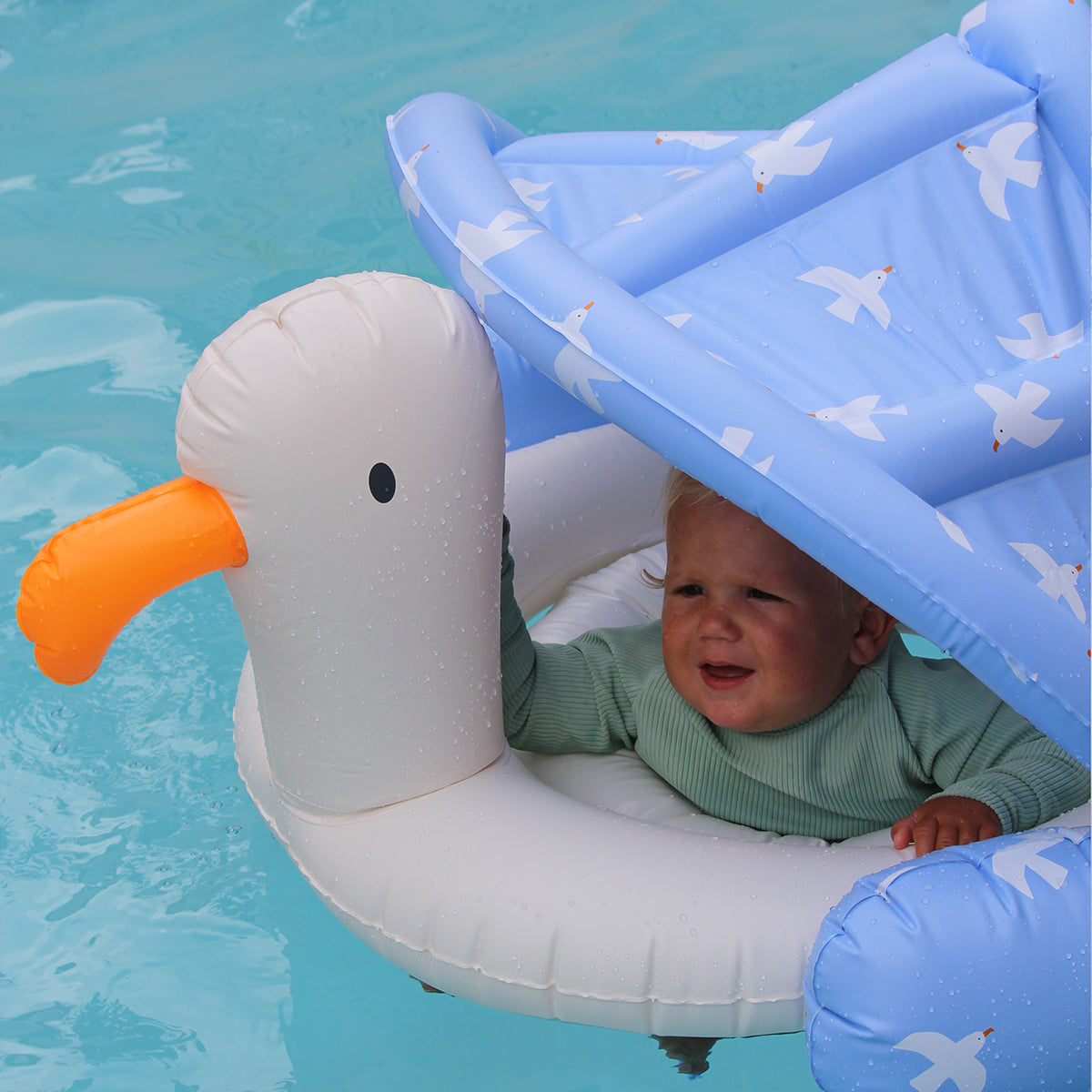 sammy the seagull baby float