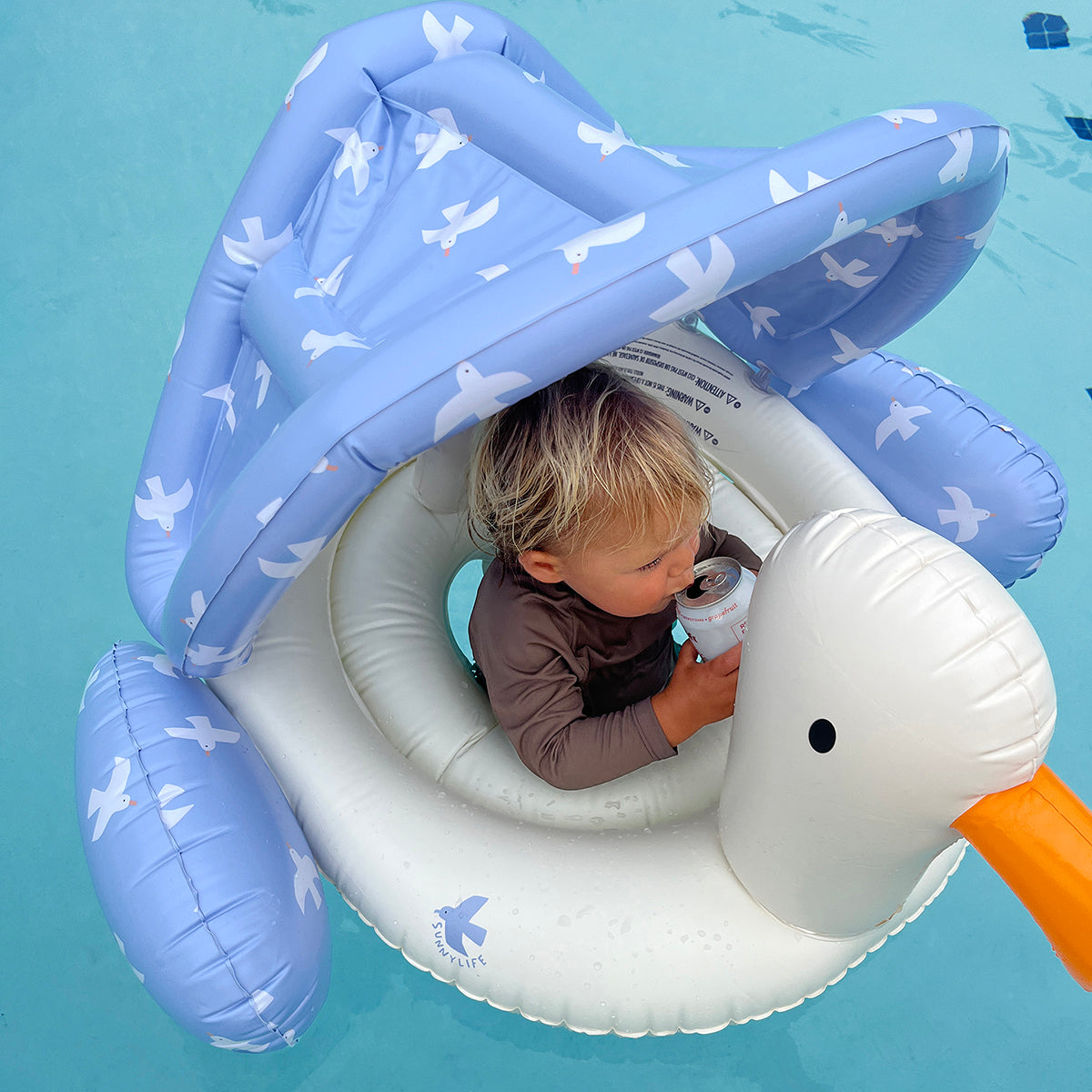 sammy the seagull baby float