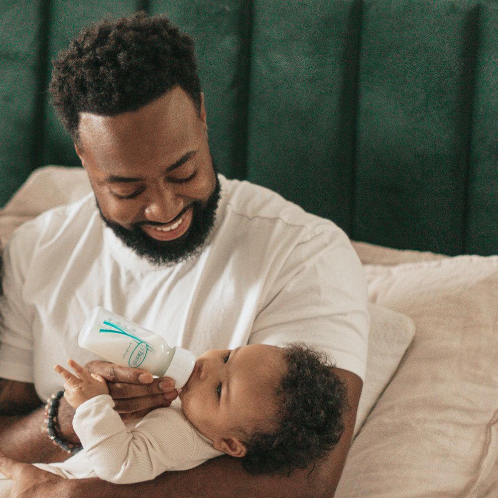 Feeding baby with the Dr Brown's Options+ 120ml Narrow Bottle