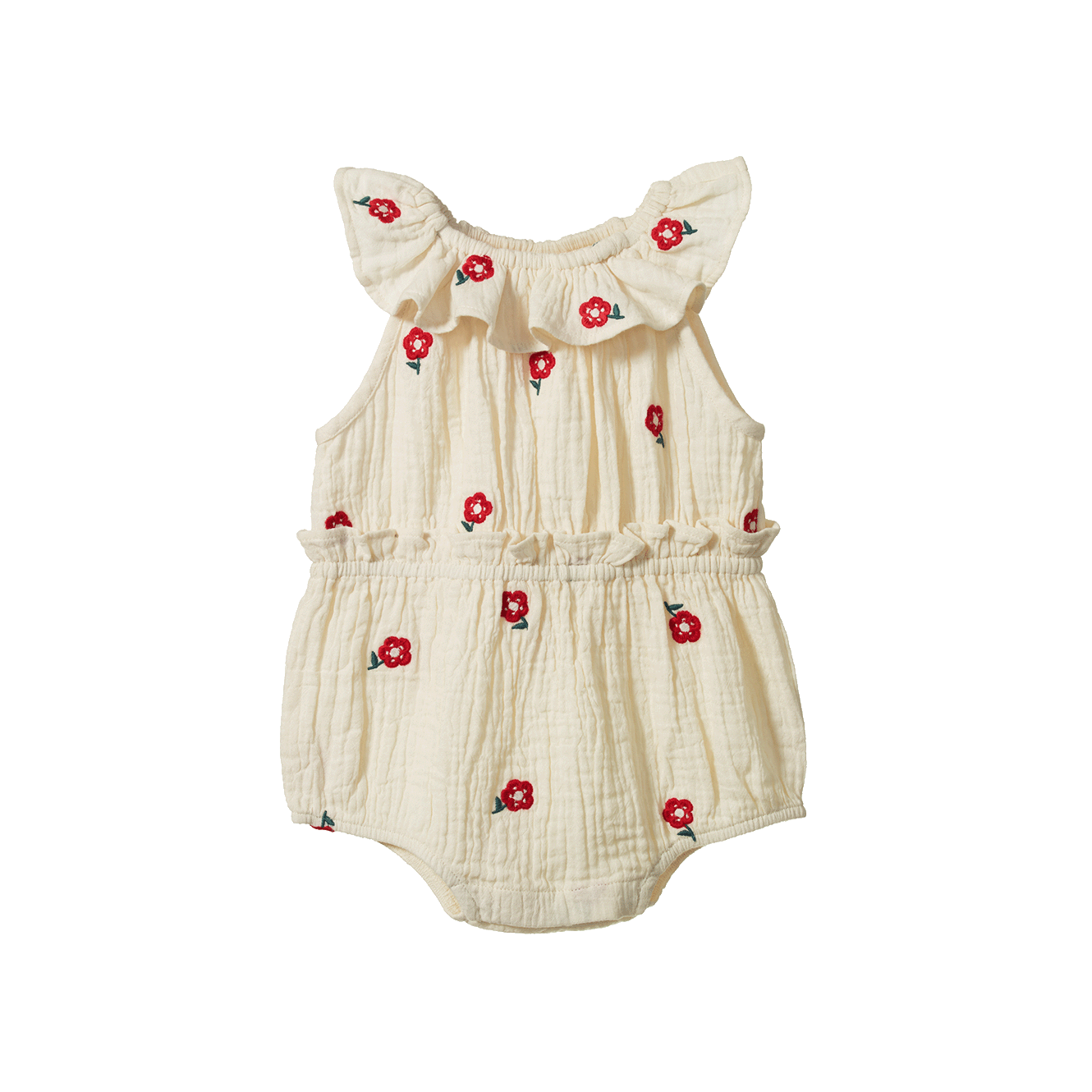 Plum Suit Muslin in Red Flora
