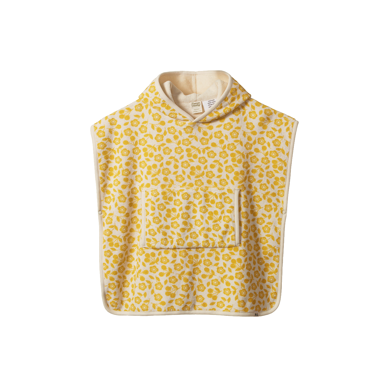 Poncho Towel in Kitchen Garden Freesia Print