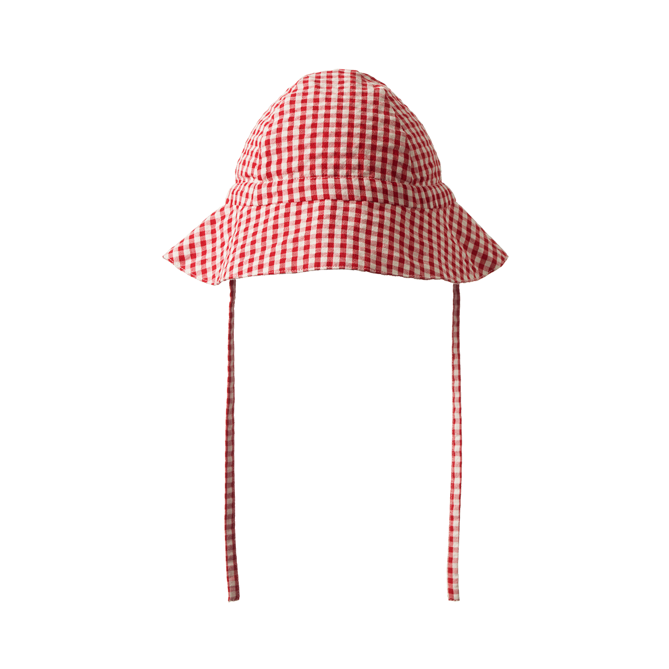 Sunhat in Red Gingham