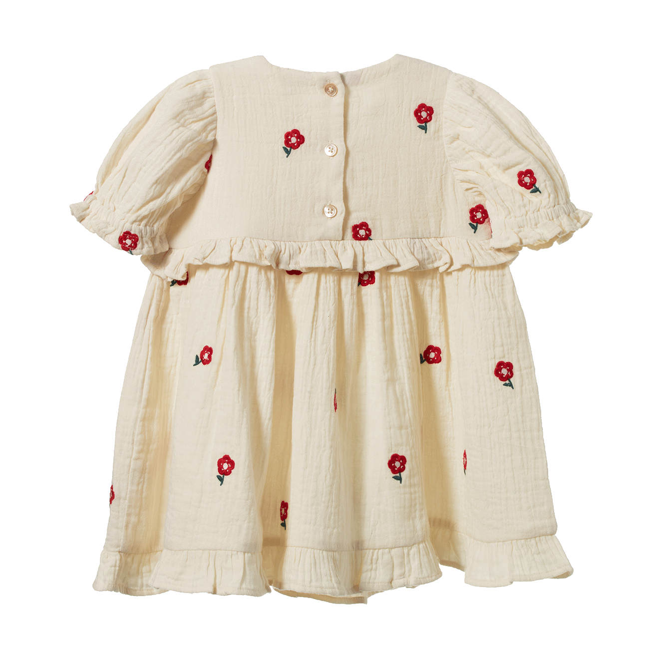 Valentina Dress in Red Flora