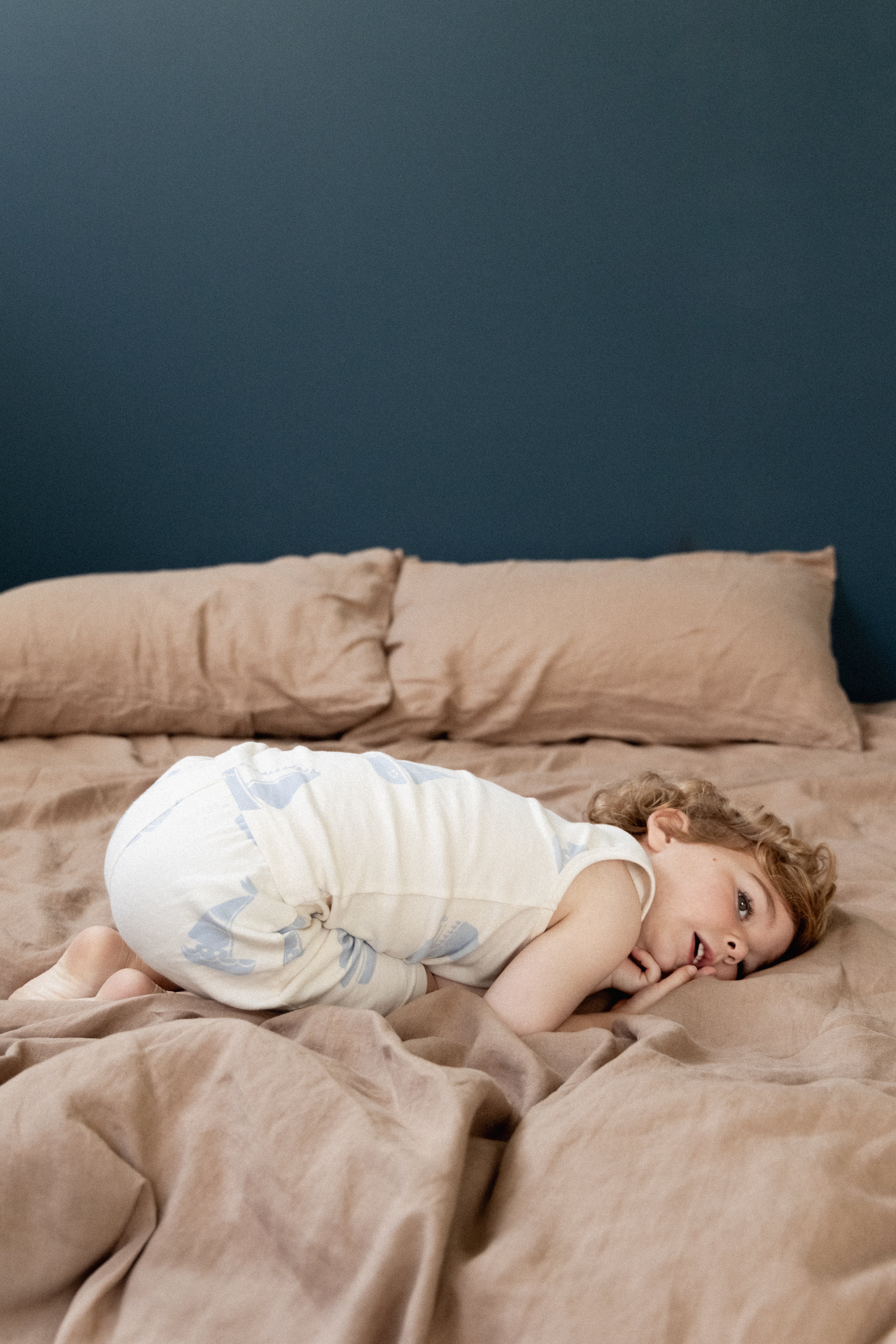 singlet pyjama set regatta blue