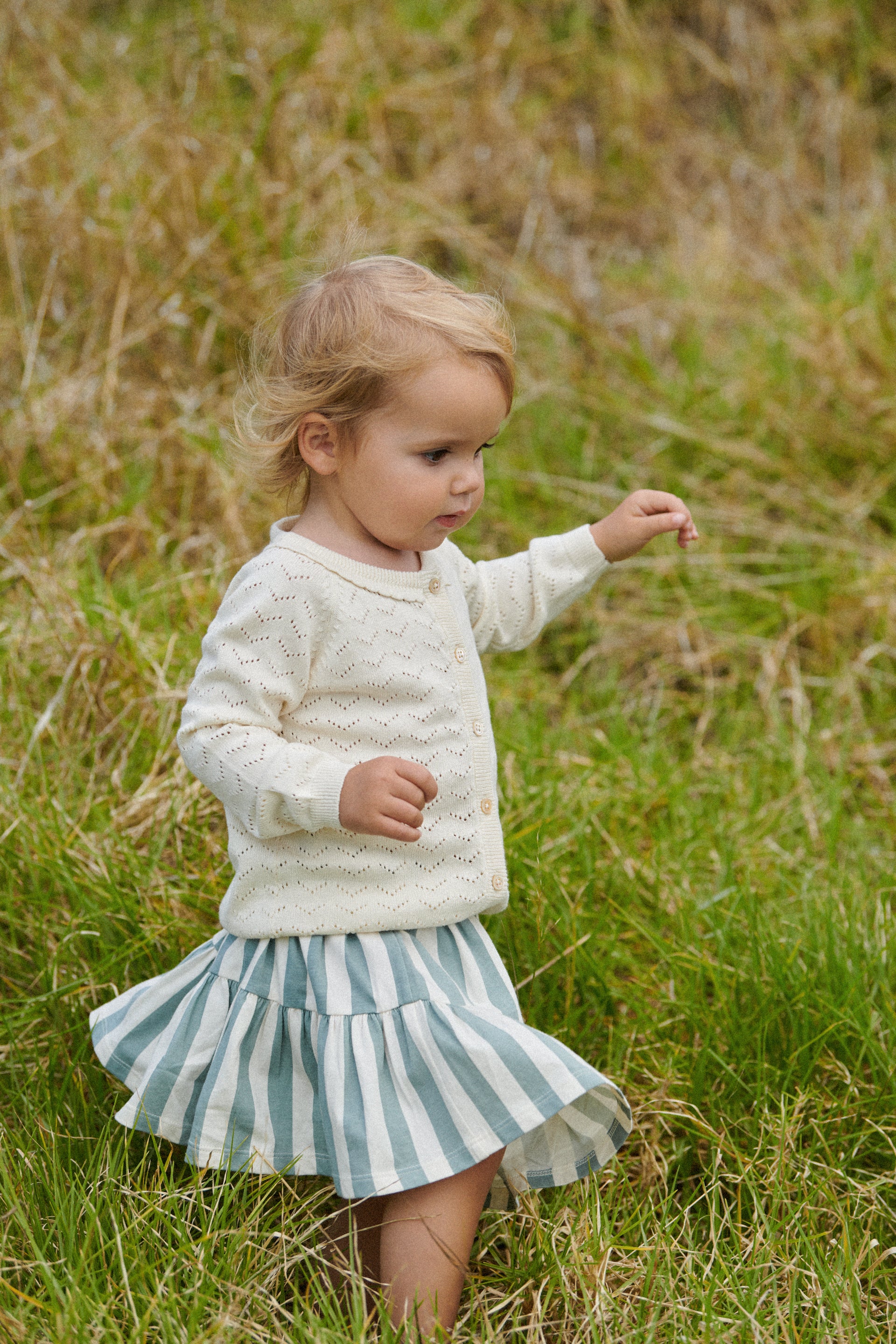 Lala skirt star dew stripe