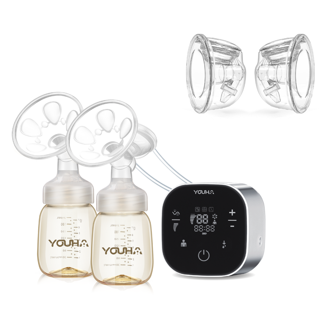 The one breast pump + express cups bundle