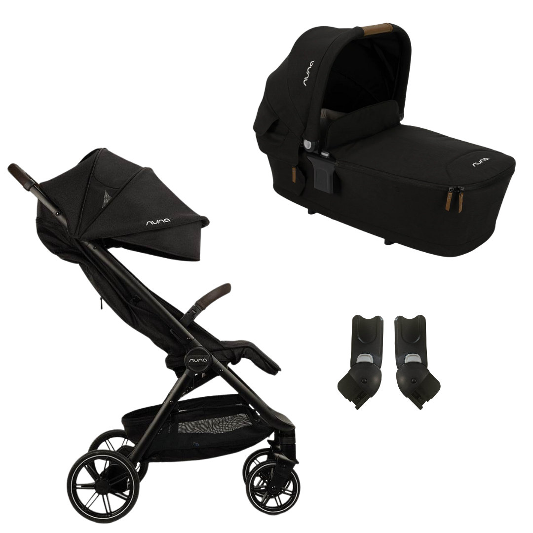 Nuna TRVL lx Stroller + Carry cot Bundle