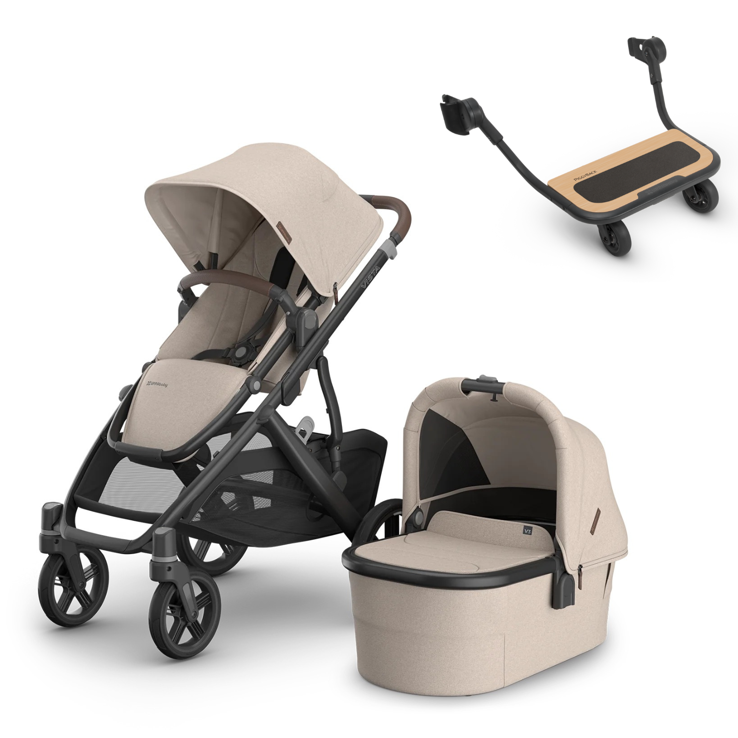 Uppababy vista v3 + piggy board