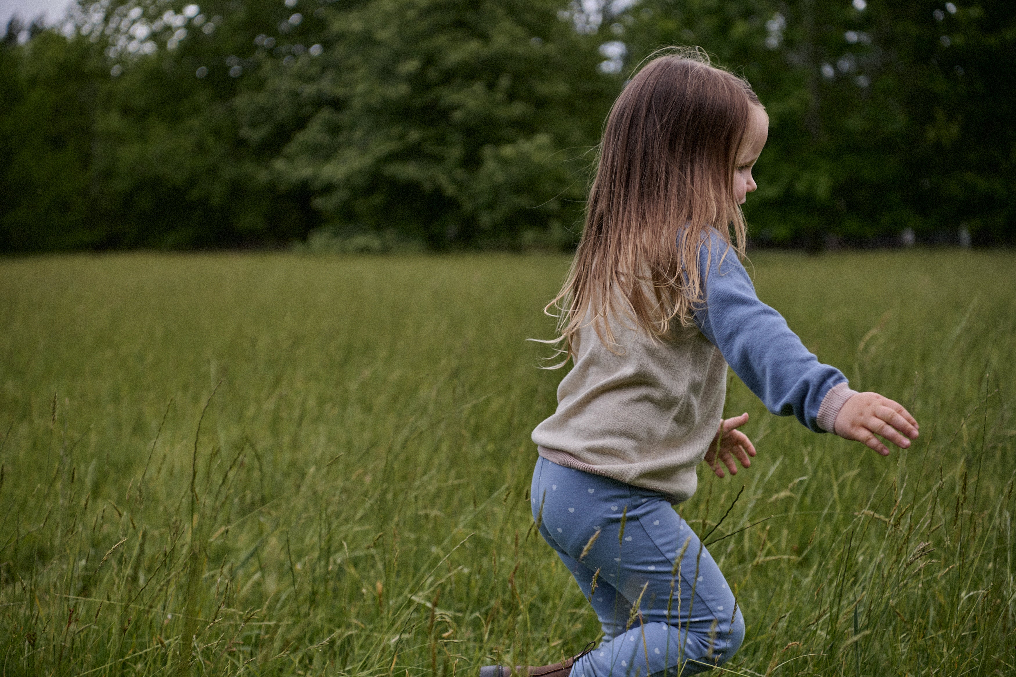 HEARTS BLUEBELL leggings