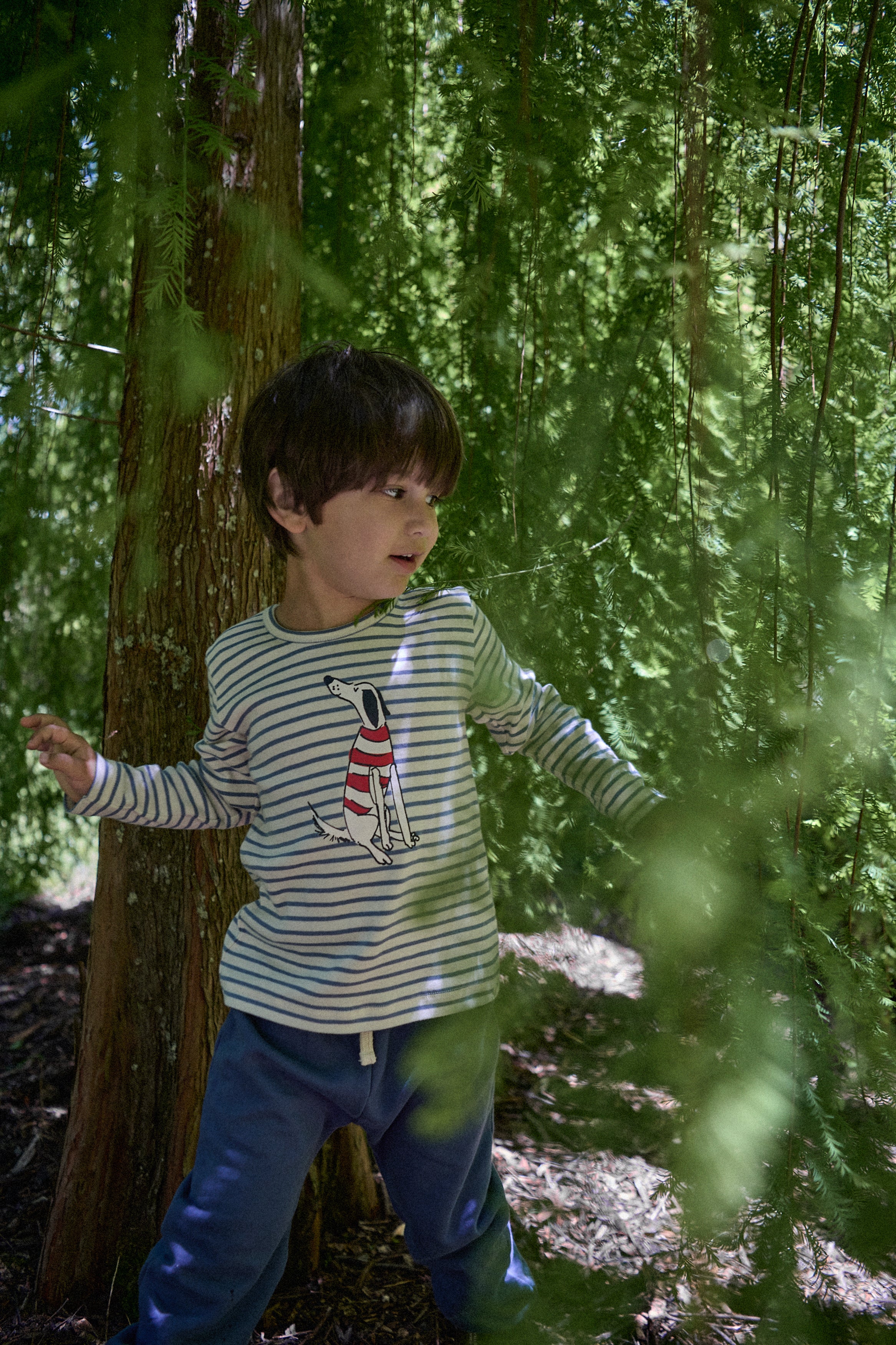 long sleeve river tee best friend