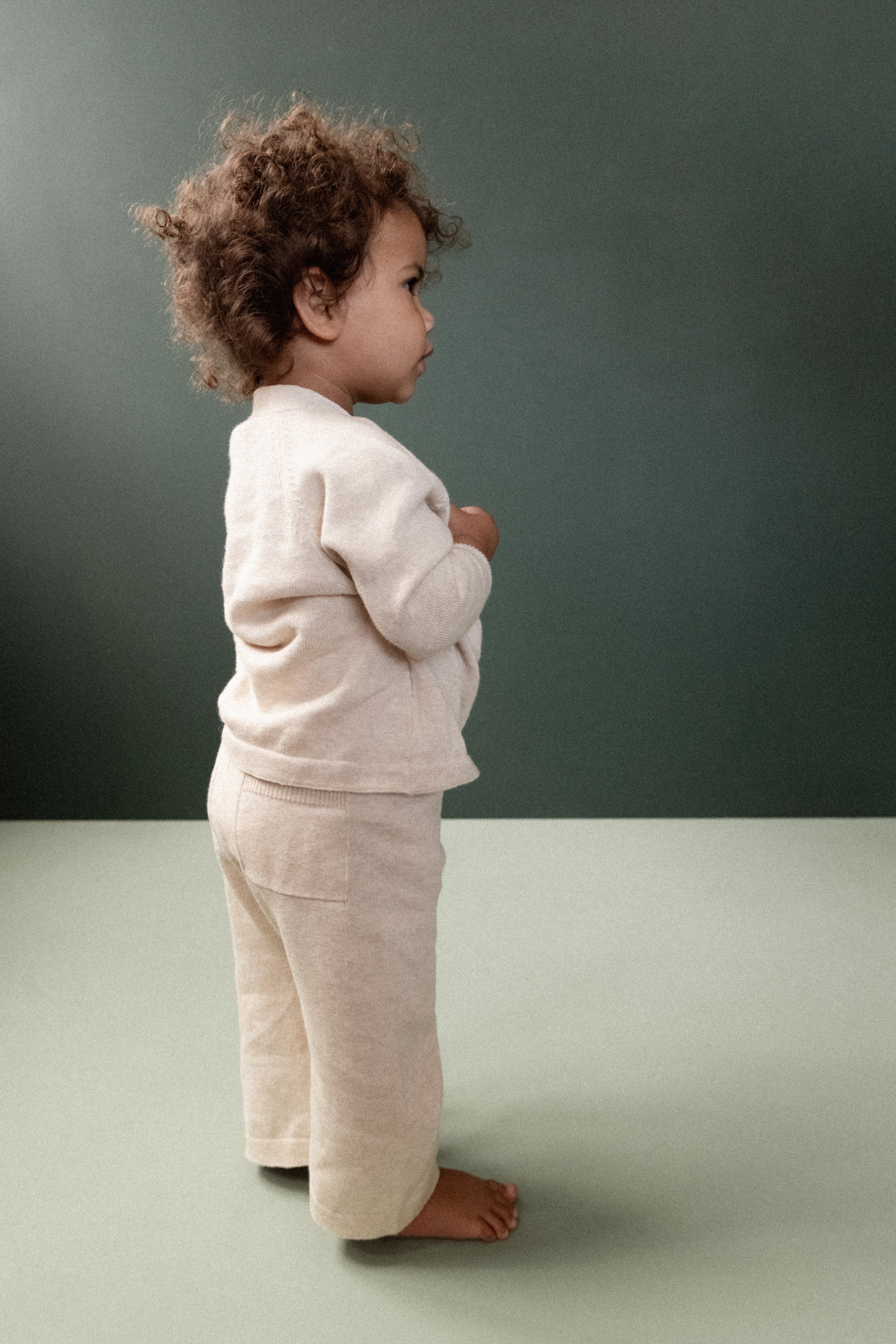 cecil cardigan oatmeal marl