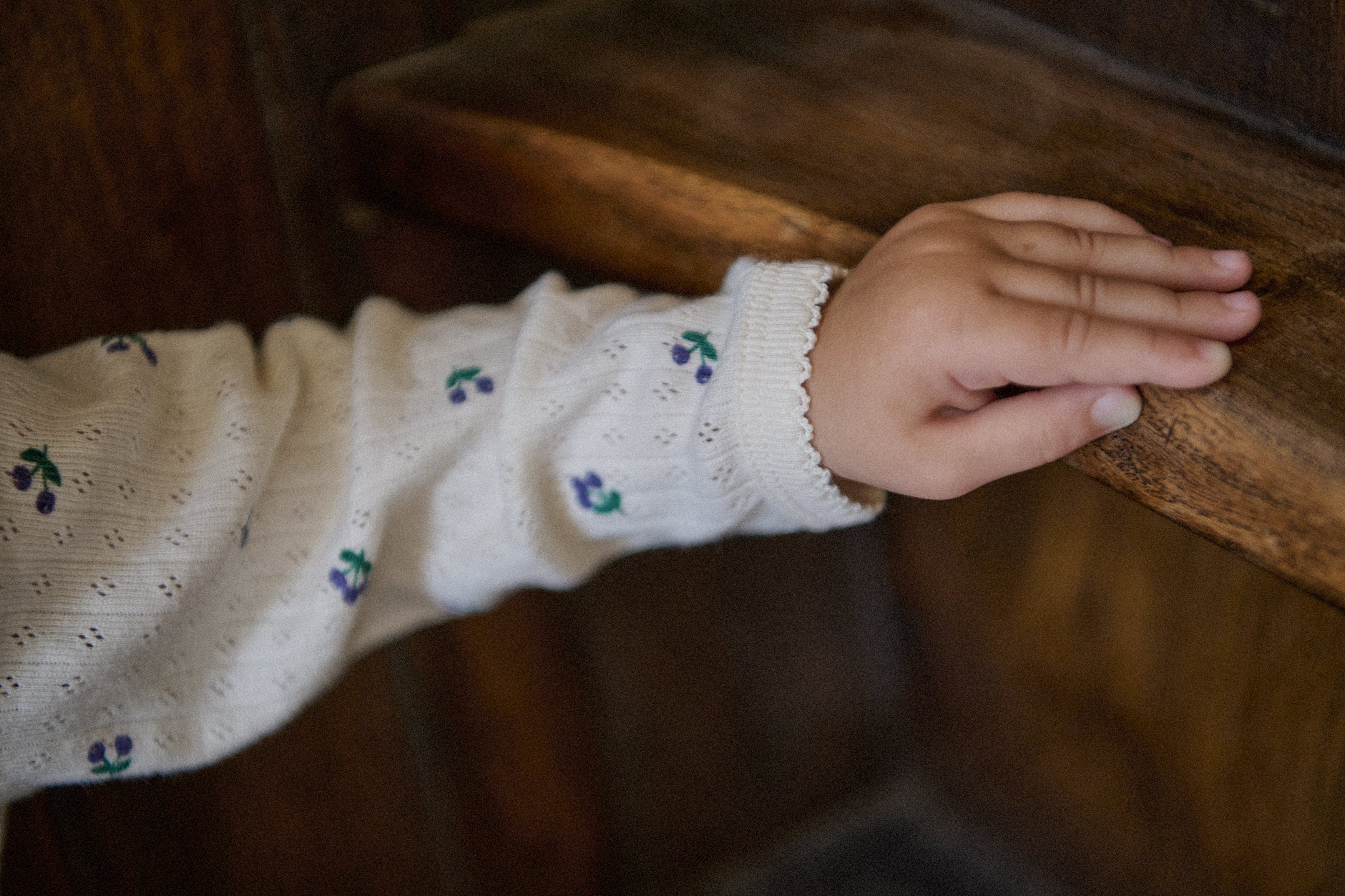 winter berry pointelle bodysuit