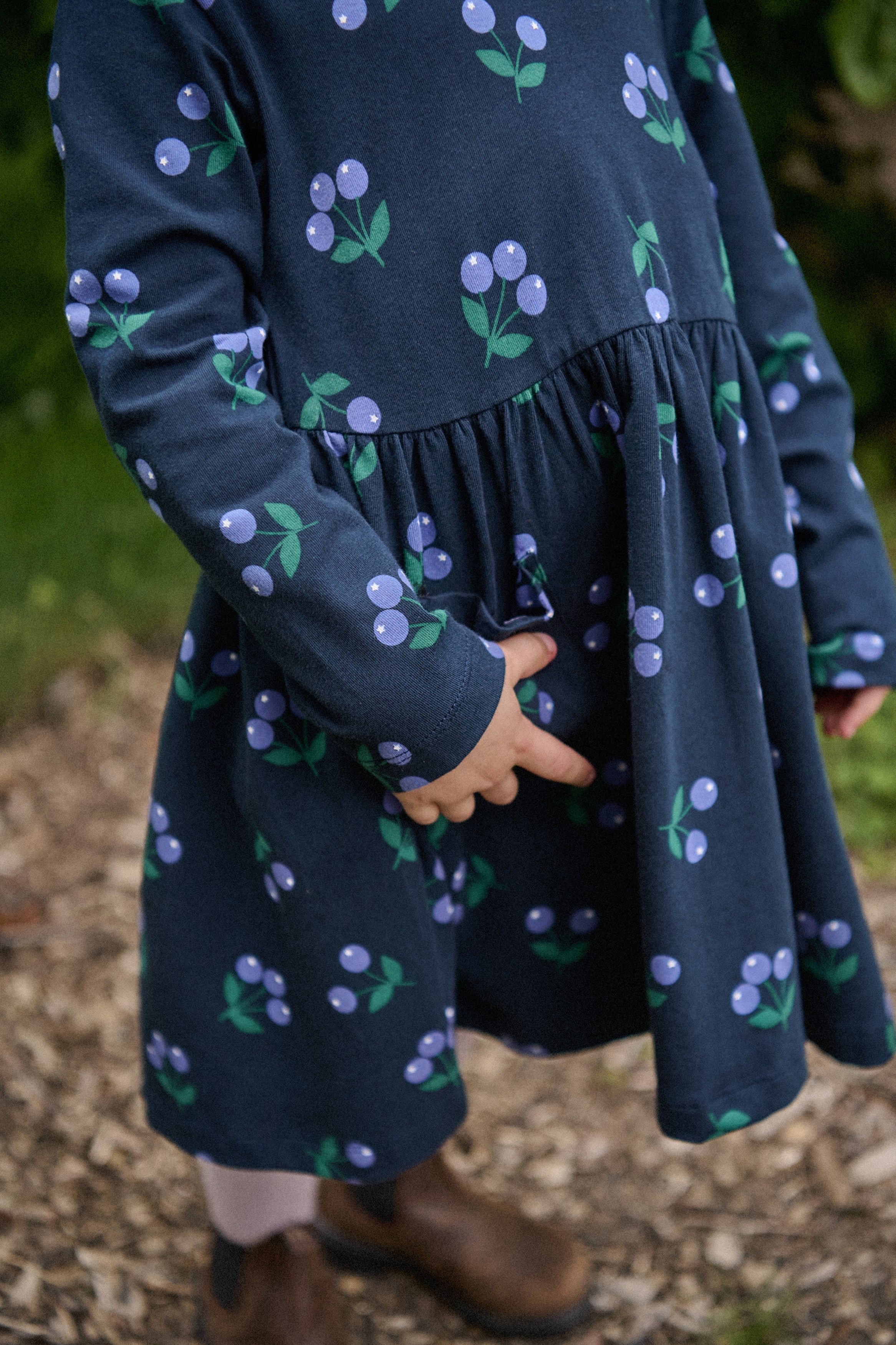 twirl dress winterberry navy