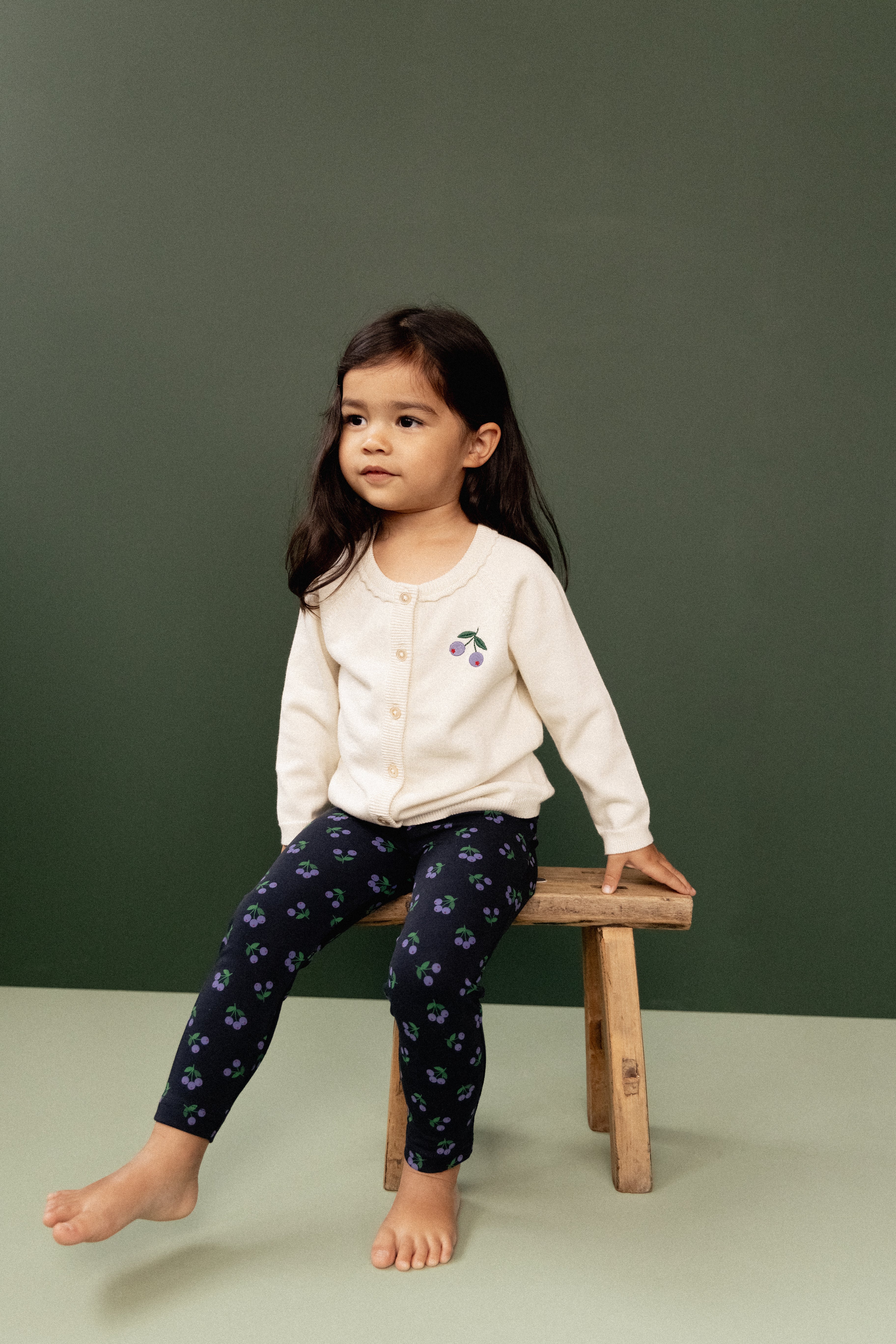 winter berry leggings