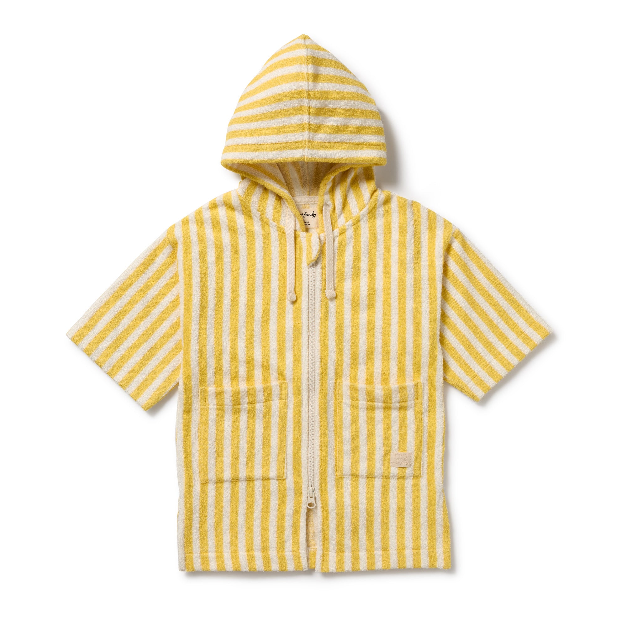 wilson and frenchy hooded zip towel honey wave