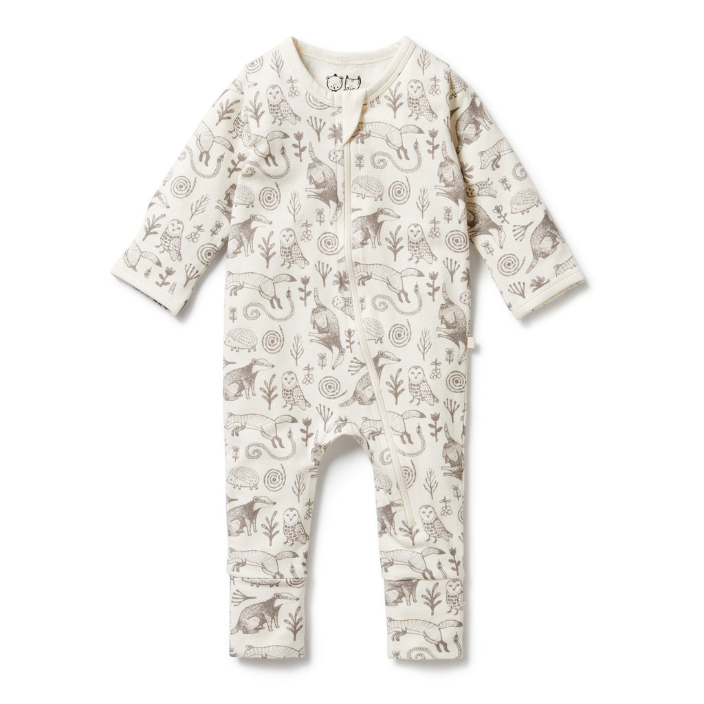 Wilson and Frenchy Tribal Woods Zipsuit