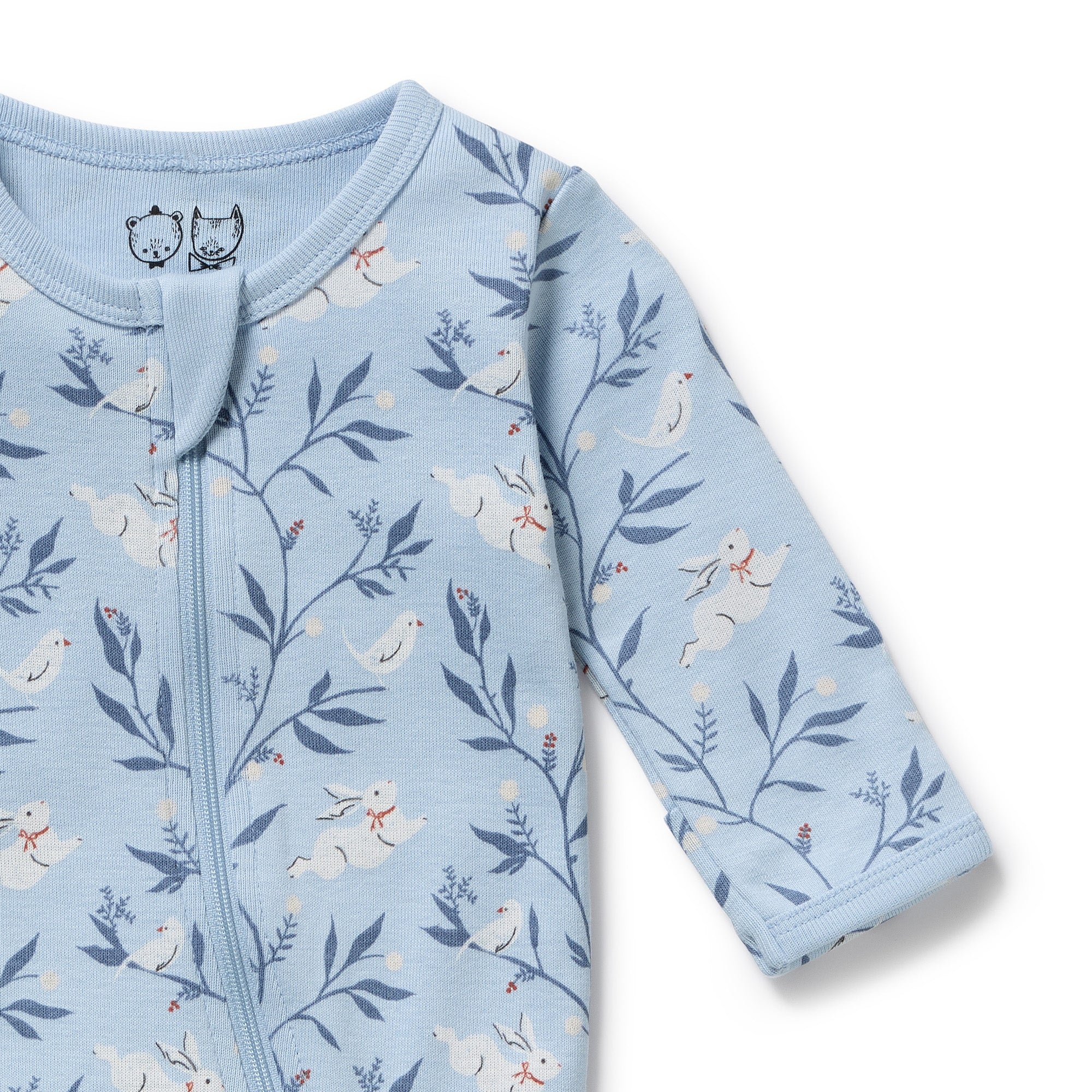 wilson and frenchy zip suit bunny