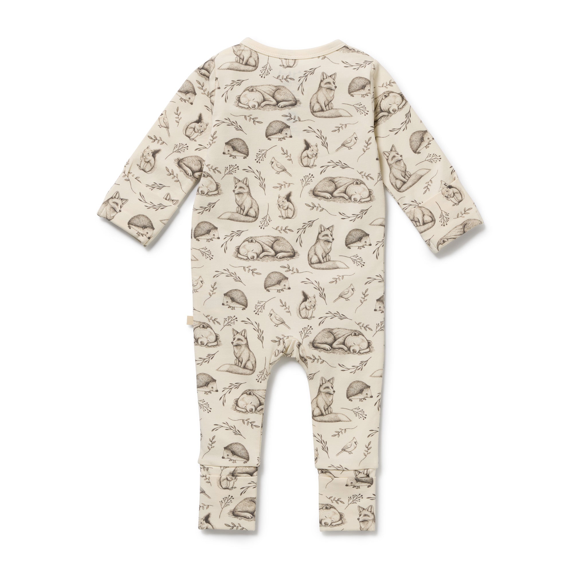 wilson and frenchy foxglove zipsuit