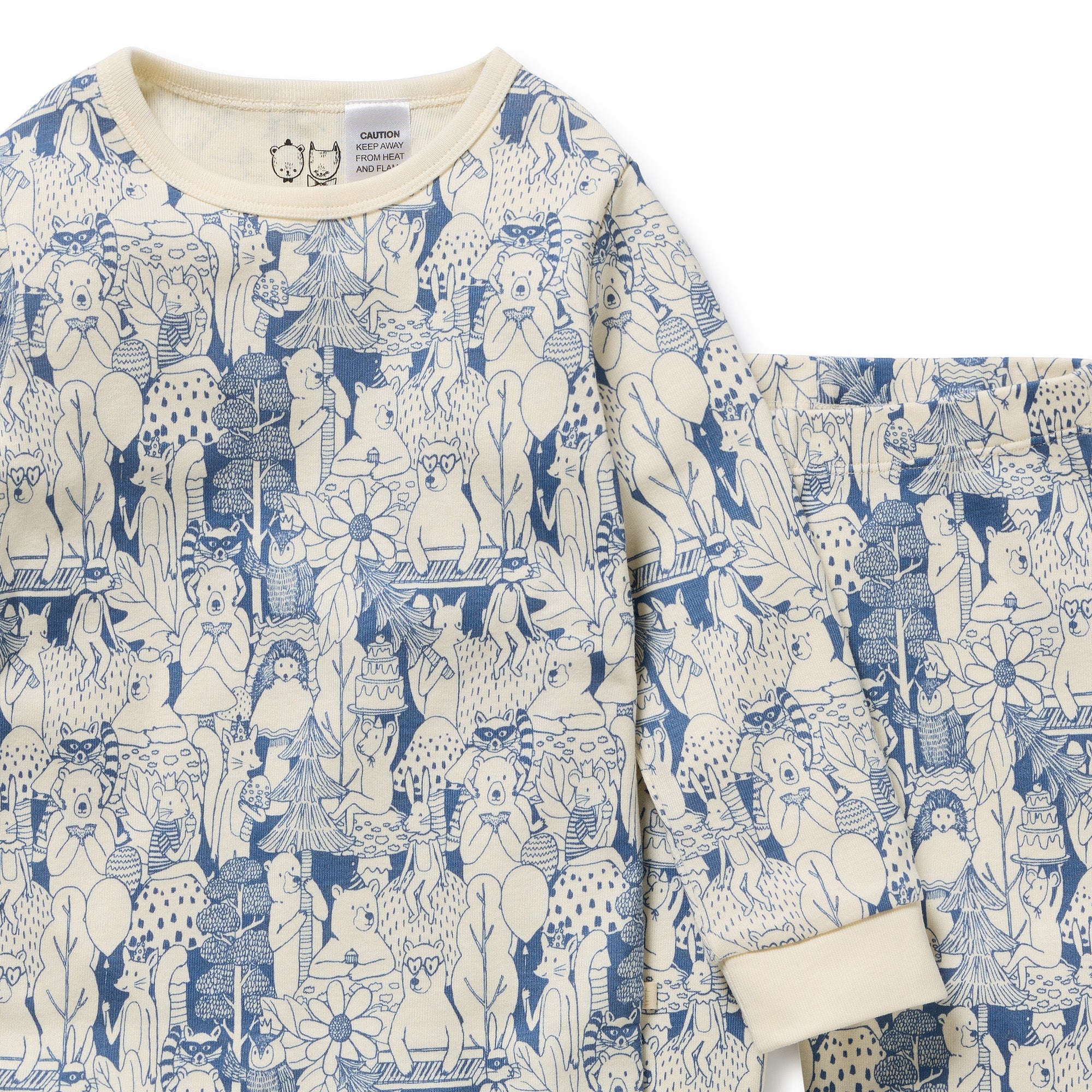 Wilson and Frenchy pyjamas woodland adventure