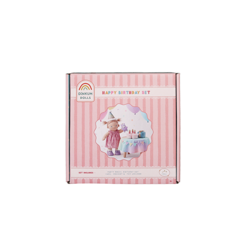 Dinkum Dolls Happy Birthday Set packaging