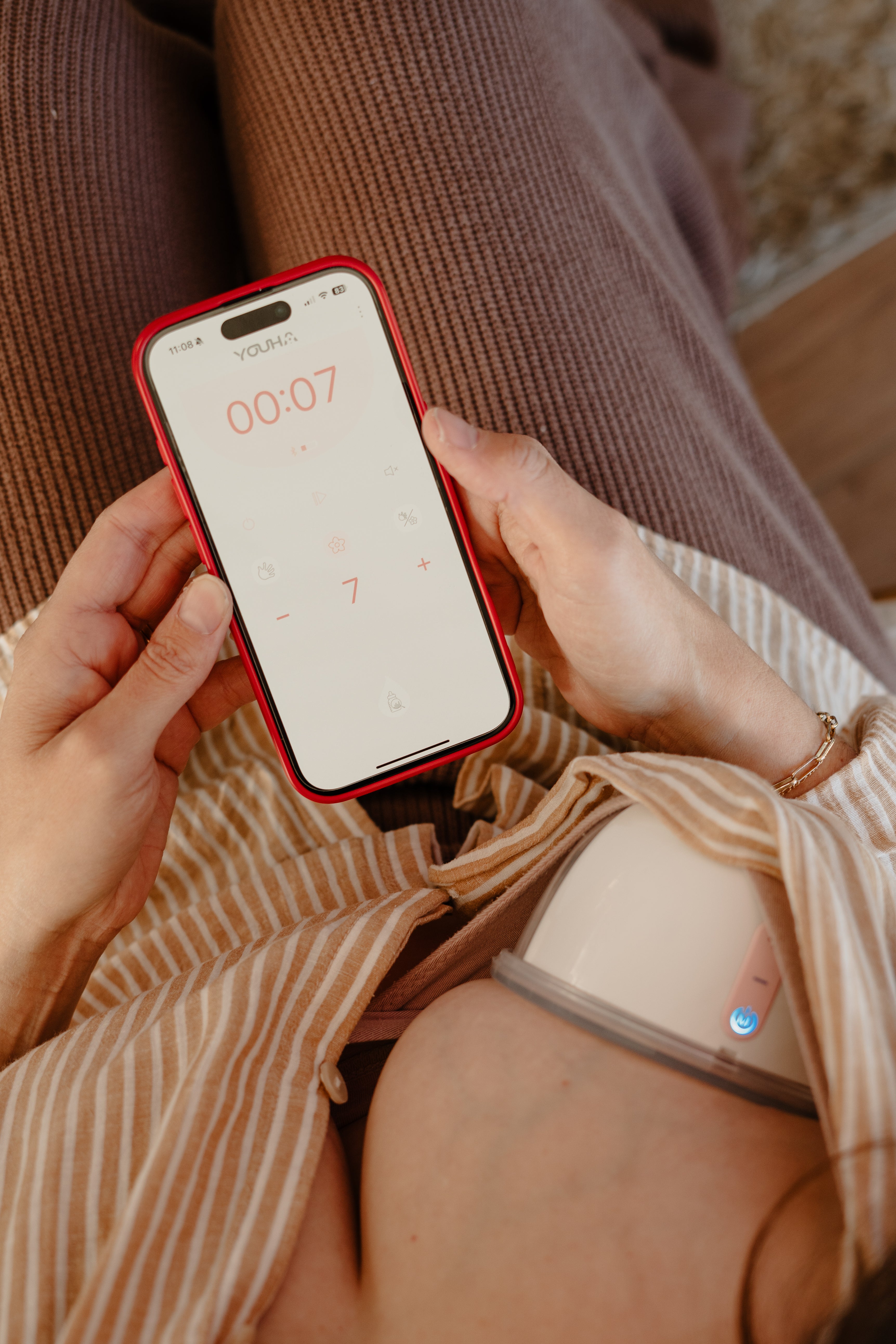 Youha breast pump + flange bundle