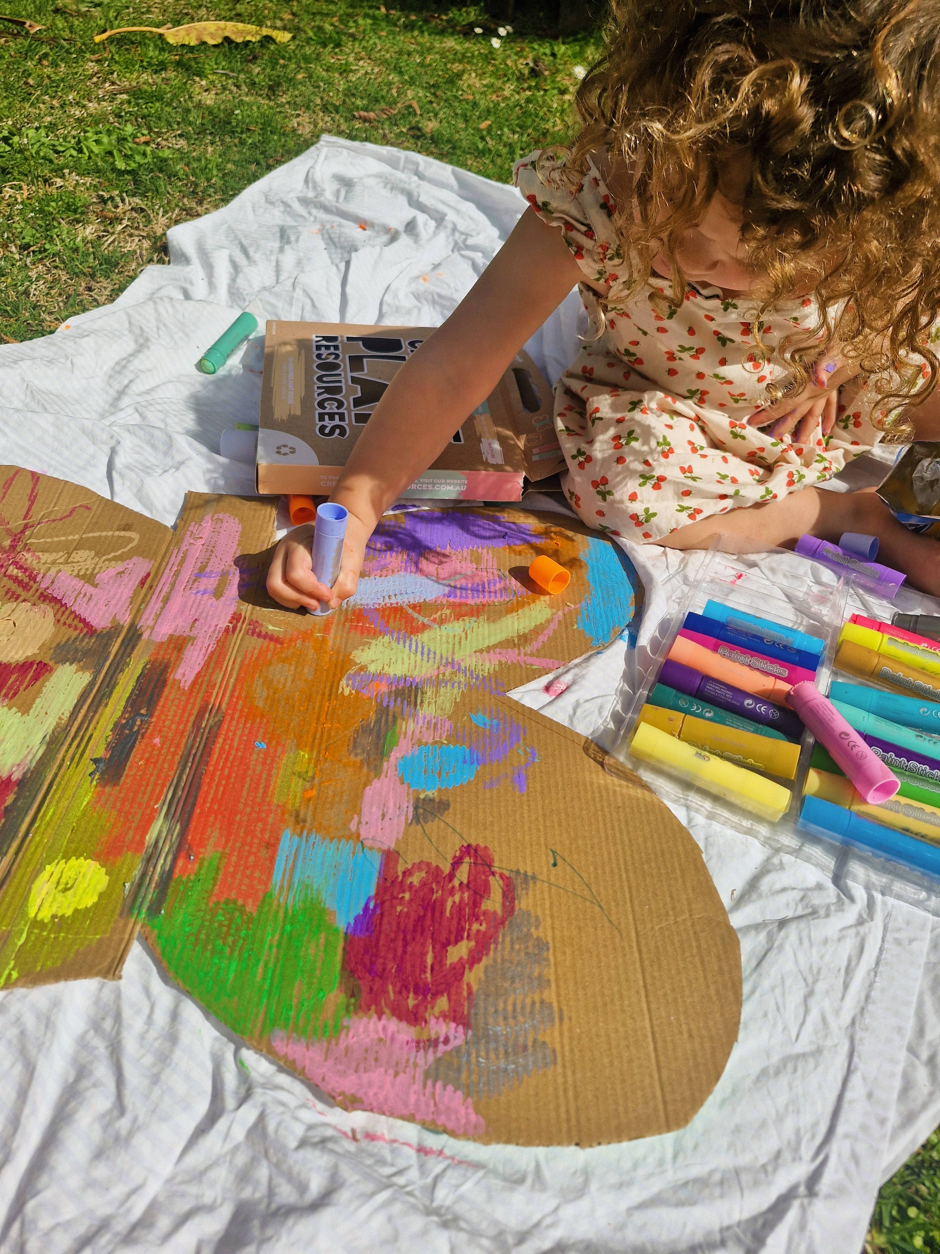 creative play resources paint sticks