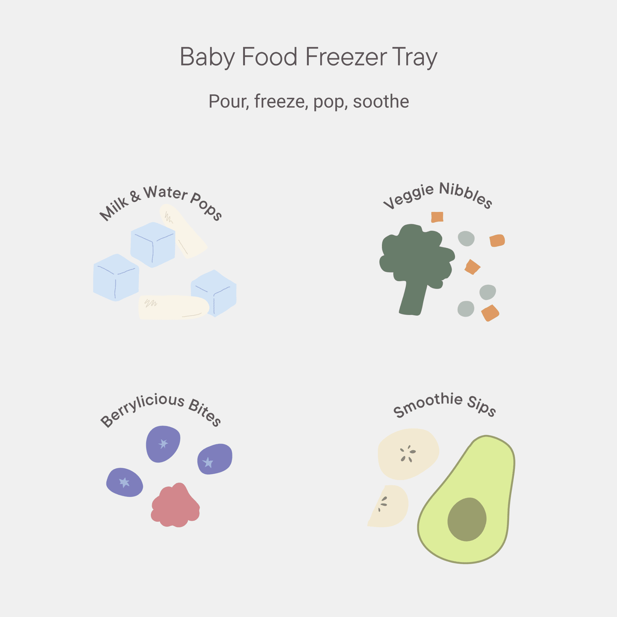 bibs baby feeder in blush