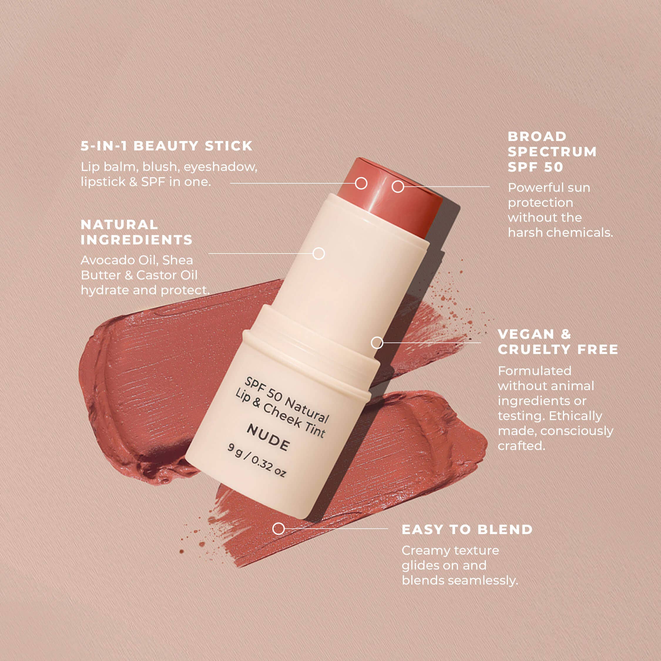 Avocado Zinc Lip & Cheek Balm