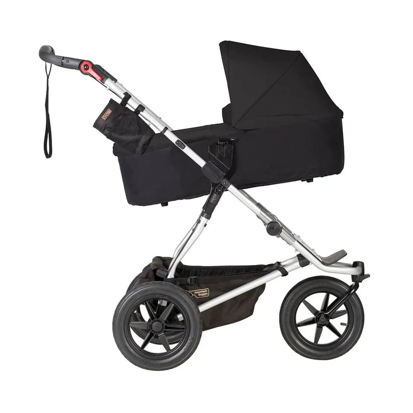 Black Carry Cot Mountain Buggy