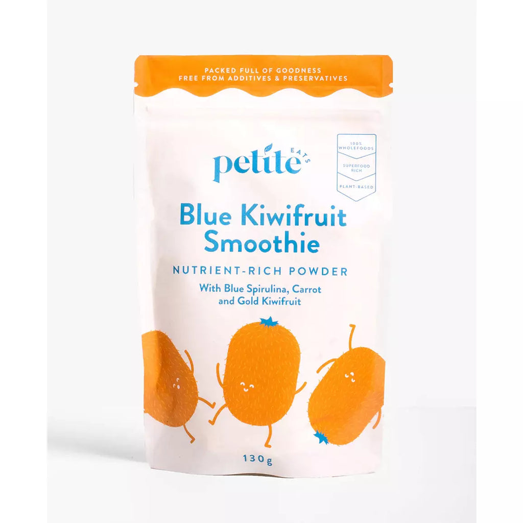 Petite Eats Blue Kiwifruit Smoothie