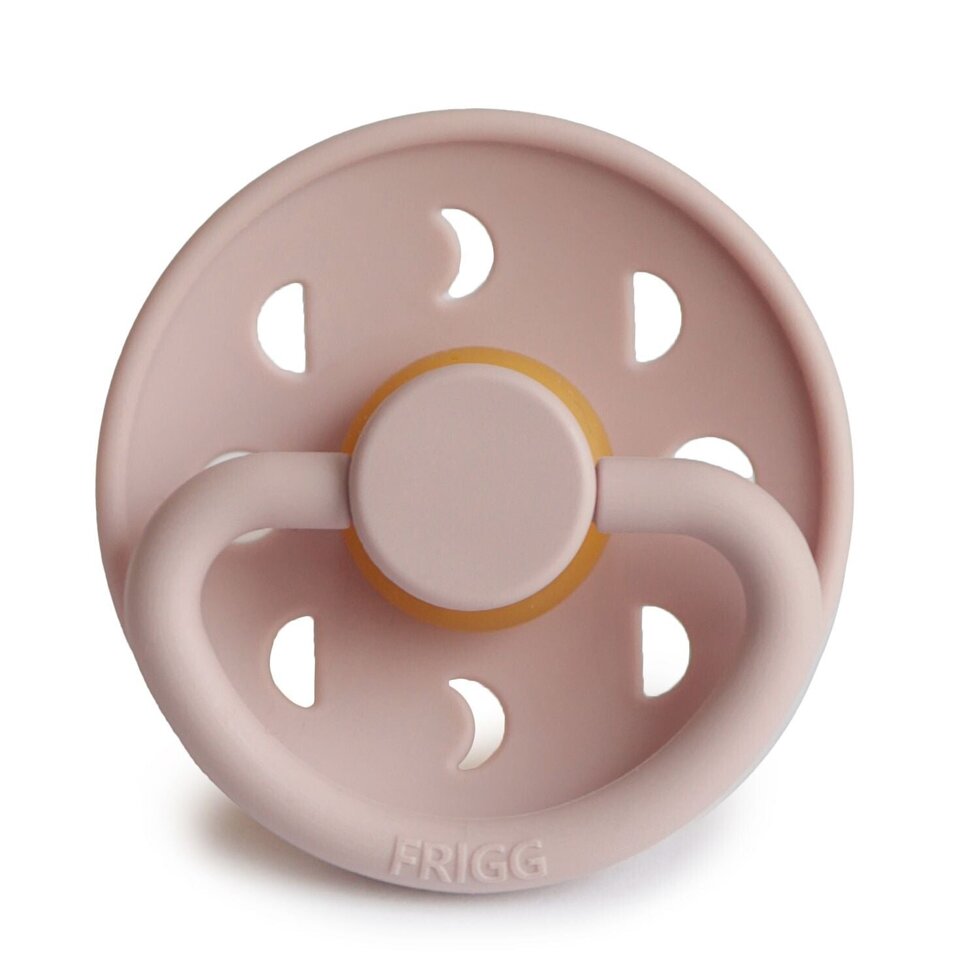 blush moon phase frigg pacifier