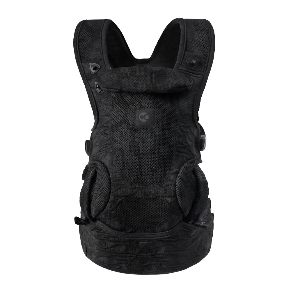 Carifit Core Black Leopard Baby Carrier