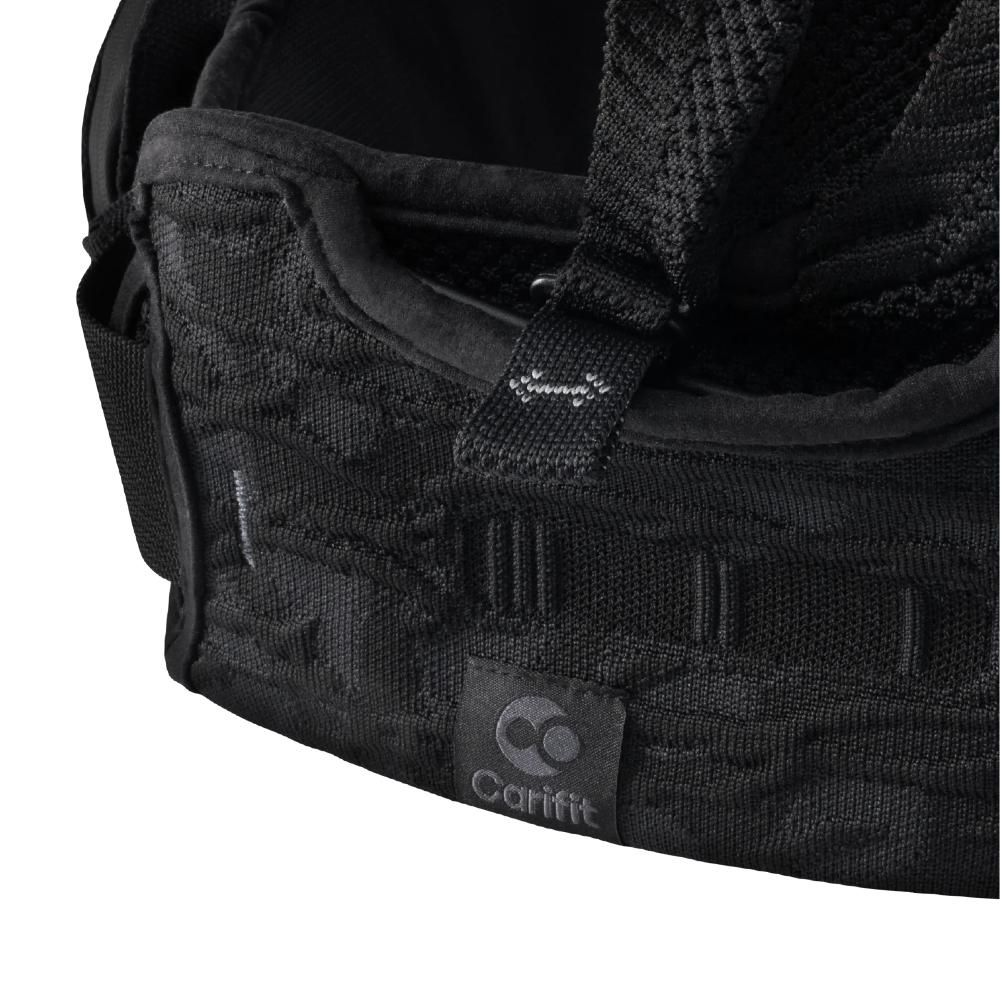 Carifit Core Black Leopard Baby Carrier