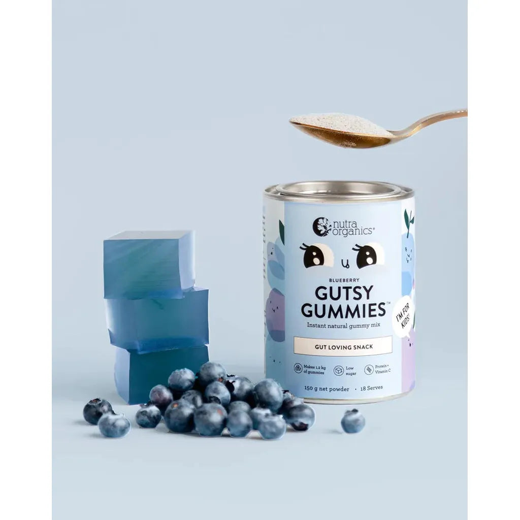 Nutra Organics Gutsy Gummies Blueberry