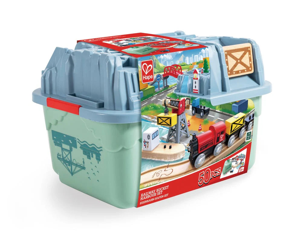 Hape Harbour Bucket Builder Set