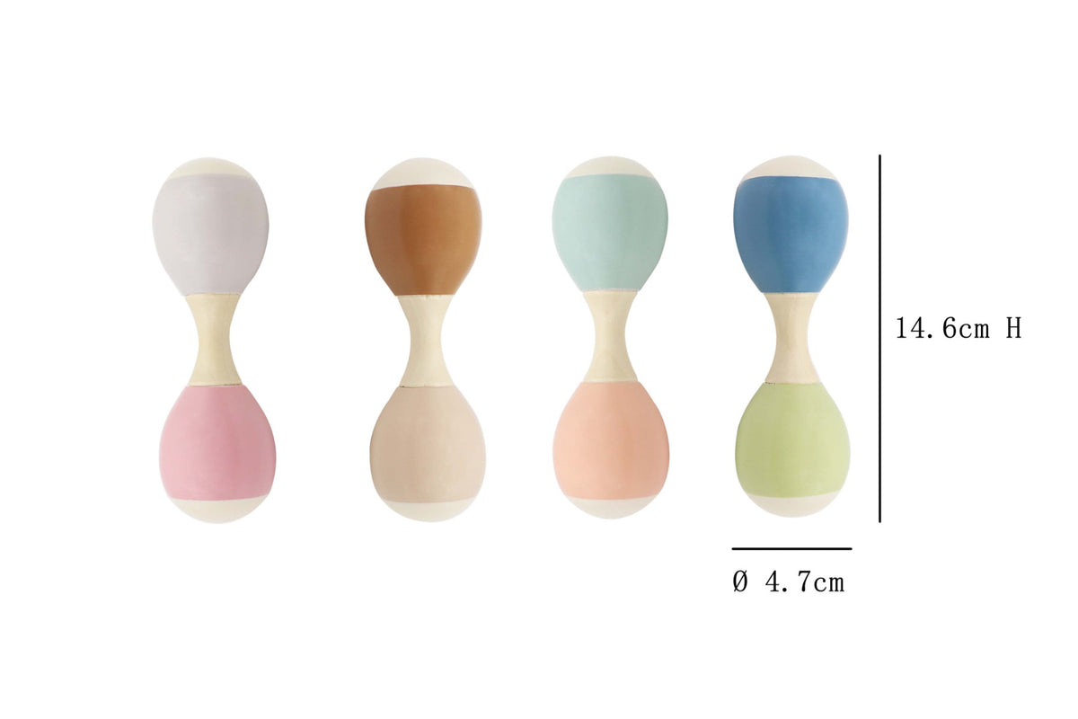 ToysLink Wooden Double End Maraca