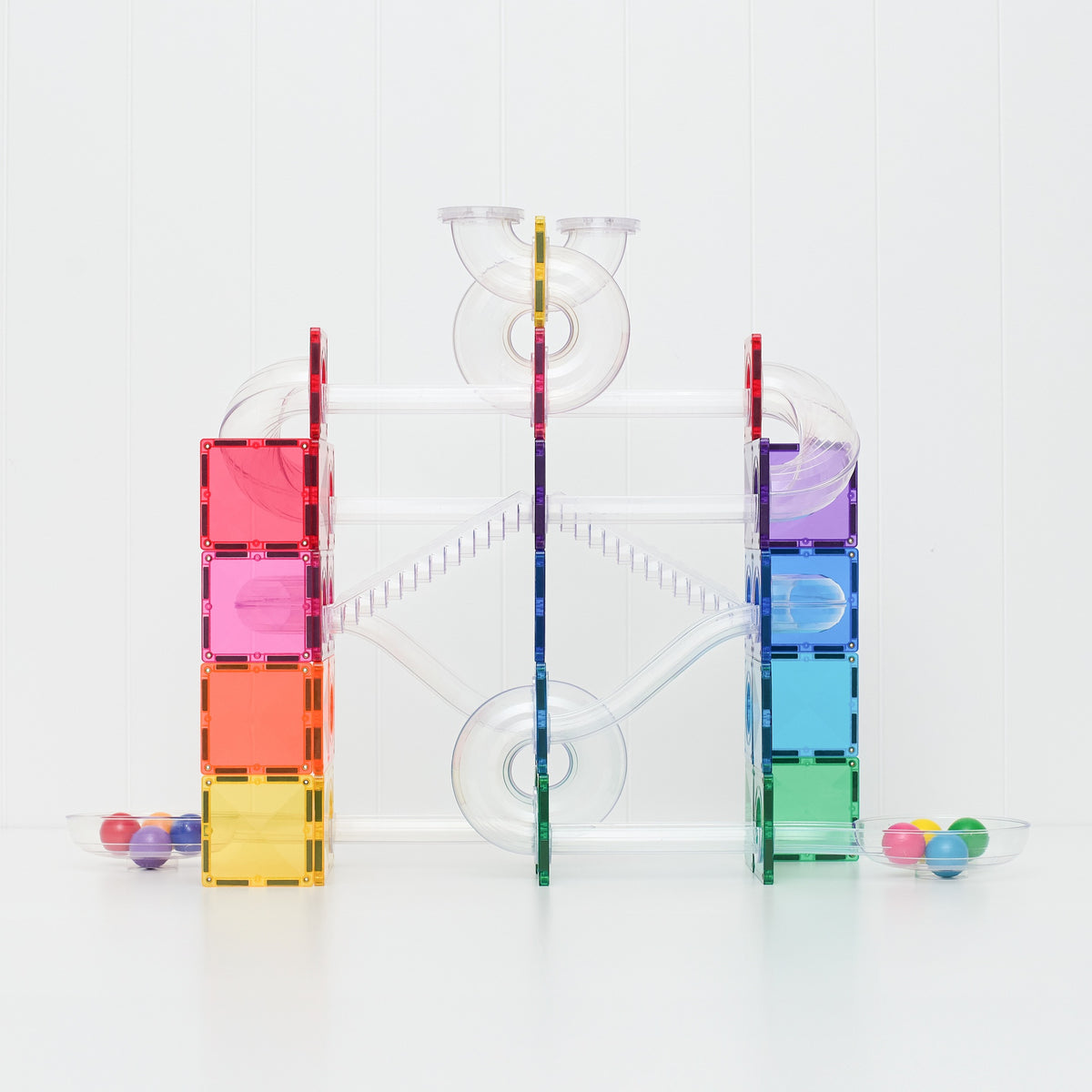 Connetix Bright Ball Run 114 Piece Pack