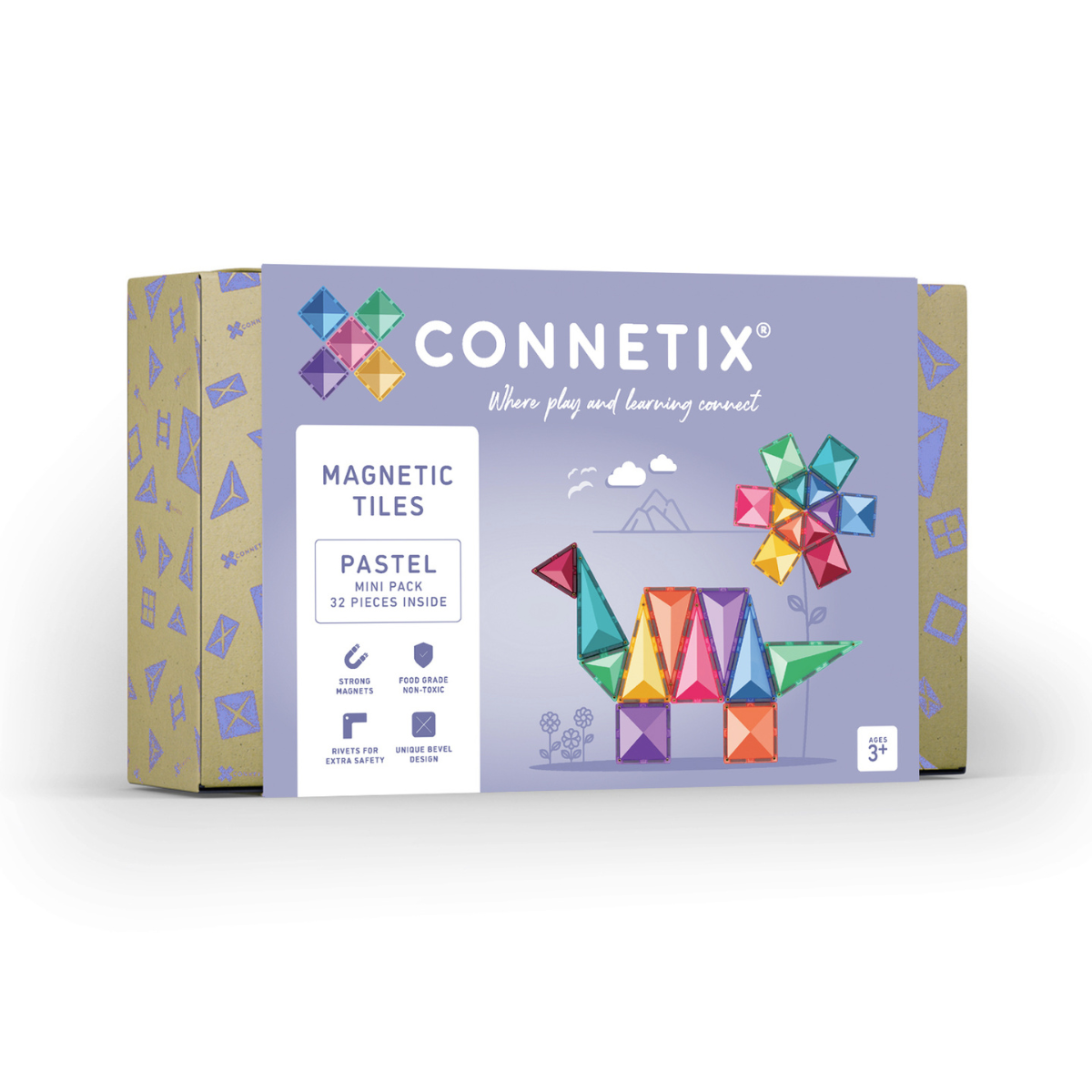 Connetix | Pastel 32 Piece Mini Pack