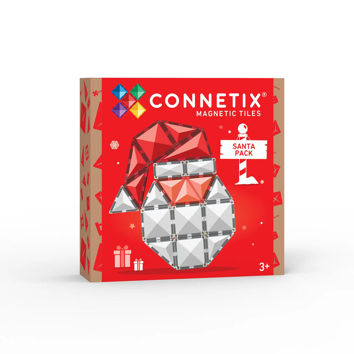 Connetix Christmas Santa 17 Piece Pack