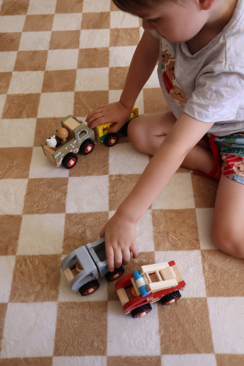 ToysLink Wooden Dump Truck