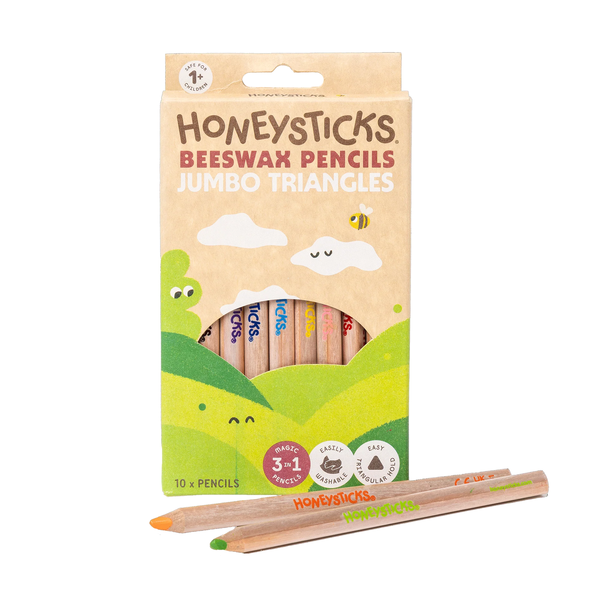 honeysticks jumbo triangle pencils