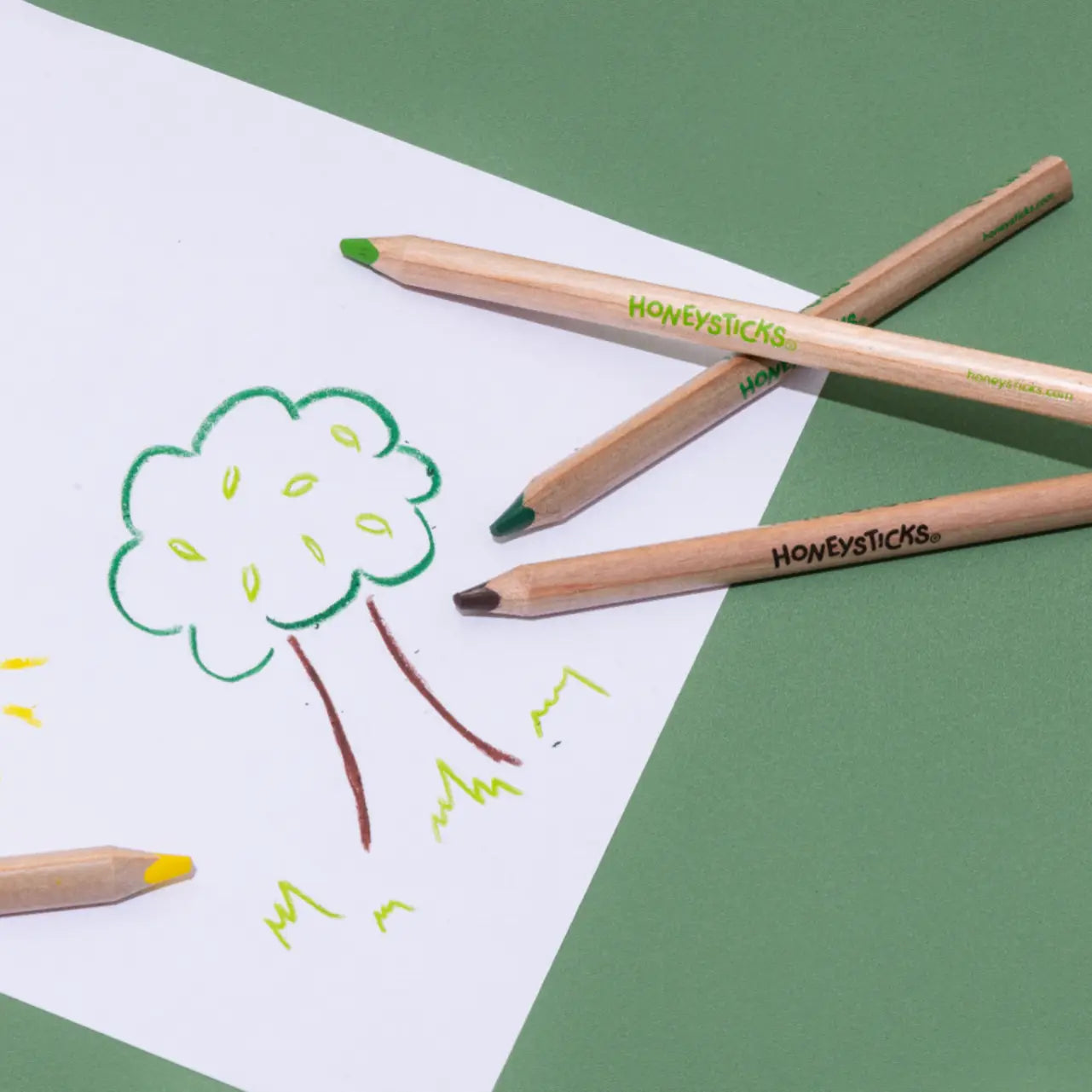 honeysticks jumbo triangle pencils