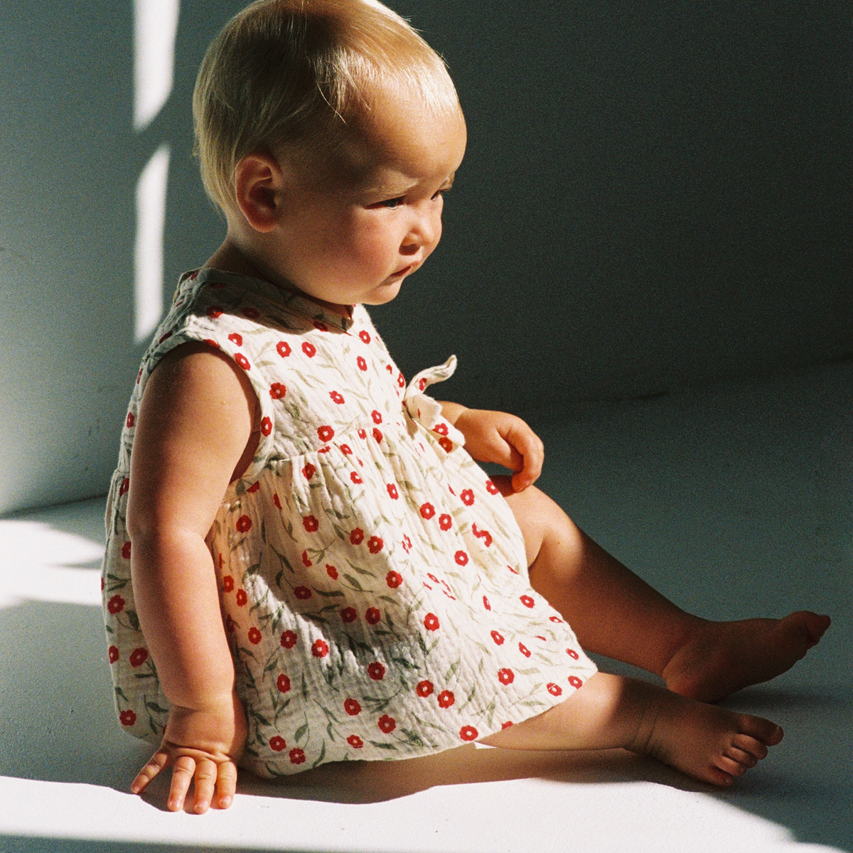 Junie Set in Joiette Print worn by baby
