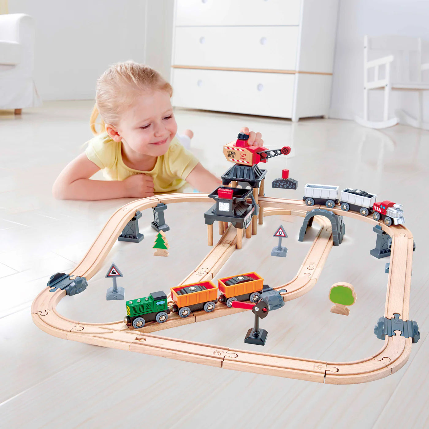 hape mining loader set