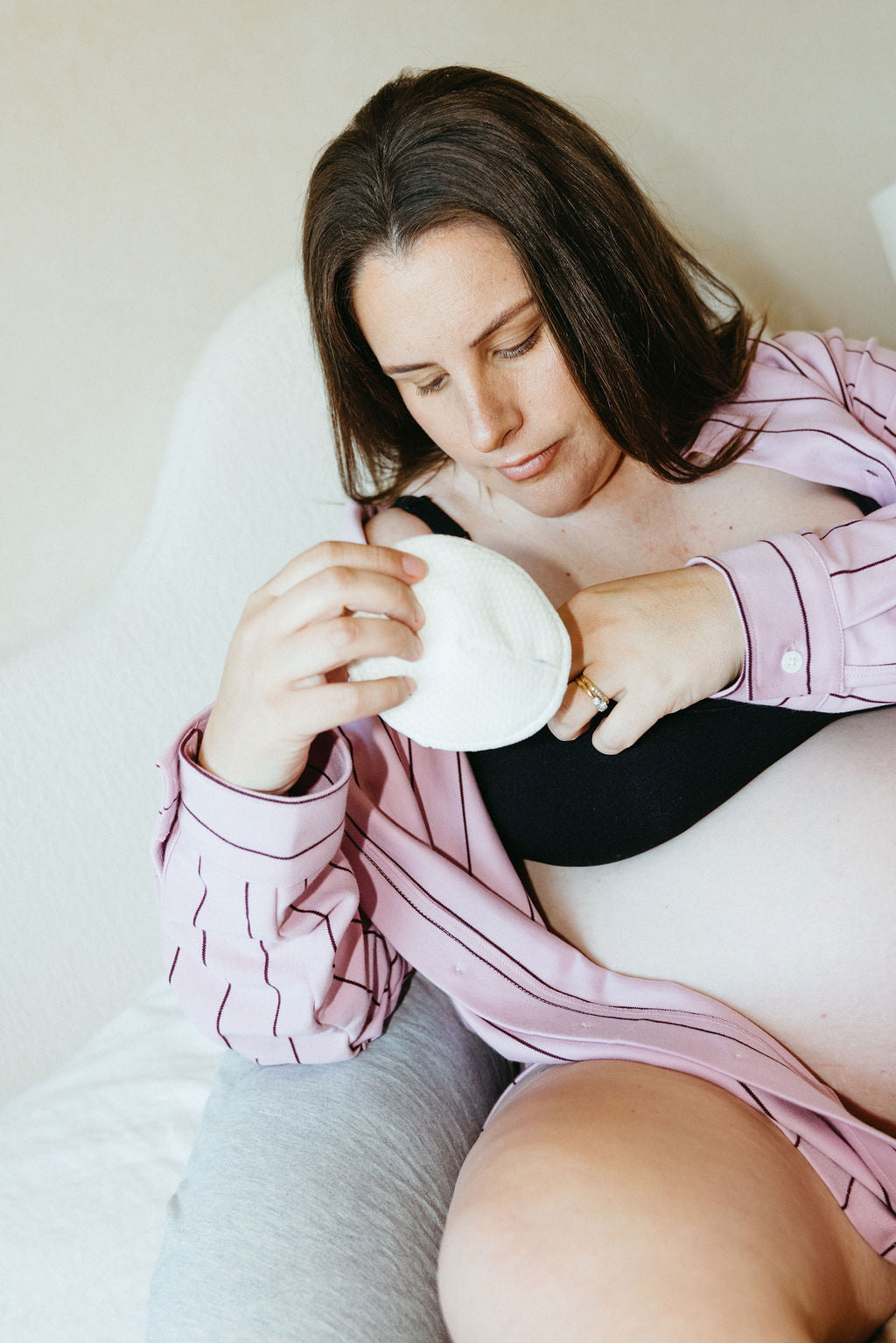 Carry reusable breast pads